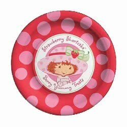 Strawberry Shortcake Small Paper Plates (Pack of 8)