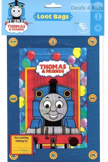 Thomas The Tank Engine Lolly/Treat Bags (Pack of 8)