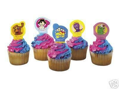 The Wiggles Cupcake Picks (Pack of 12)