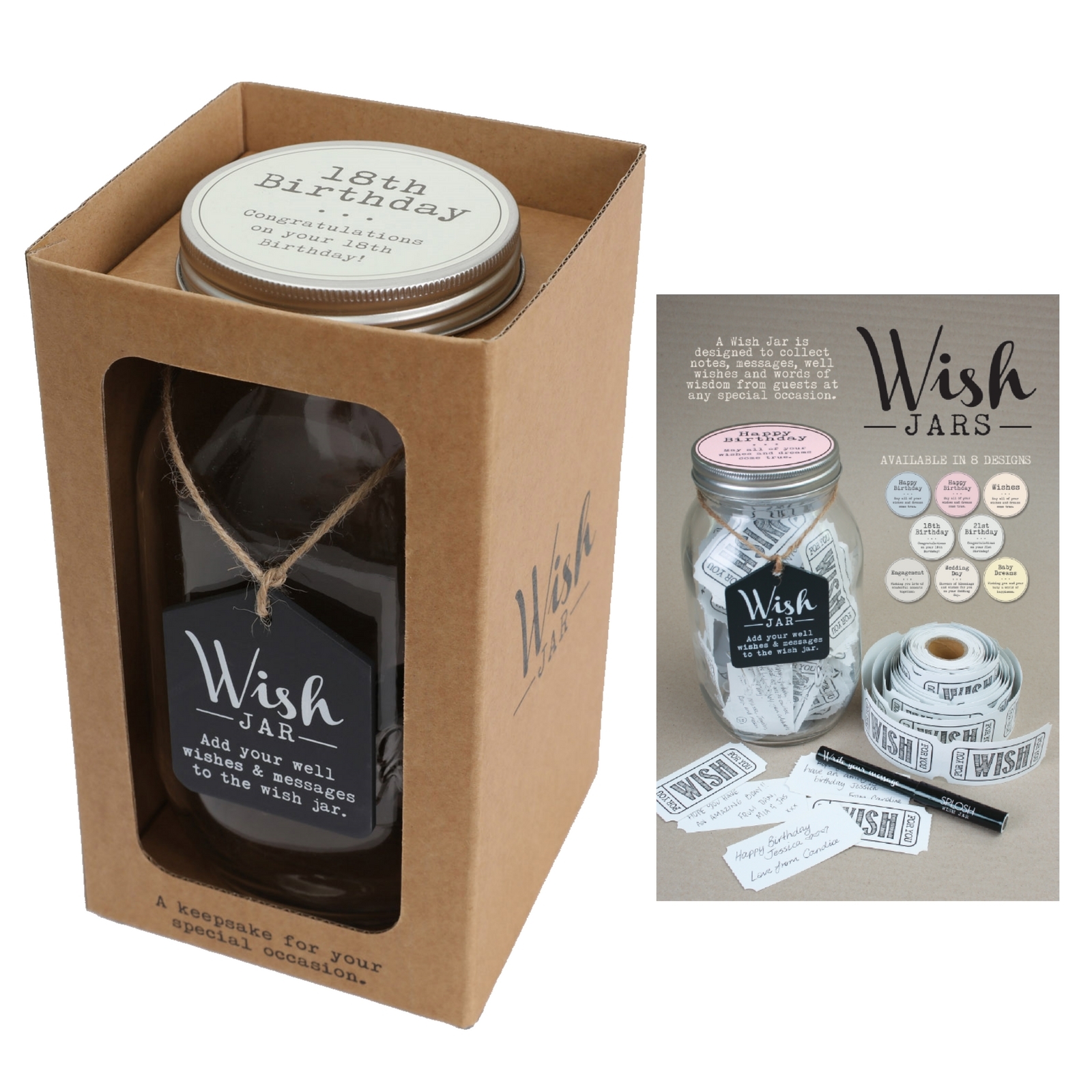 18th Birthday Wish Jar