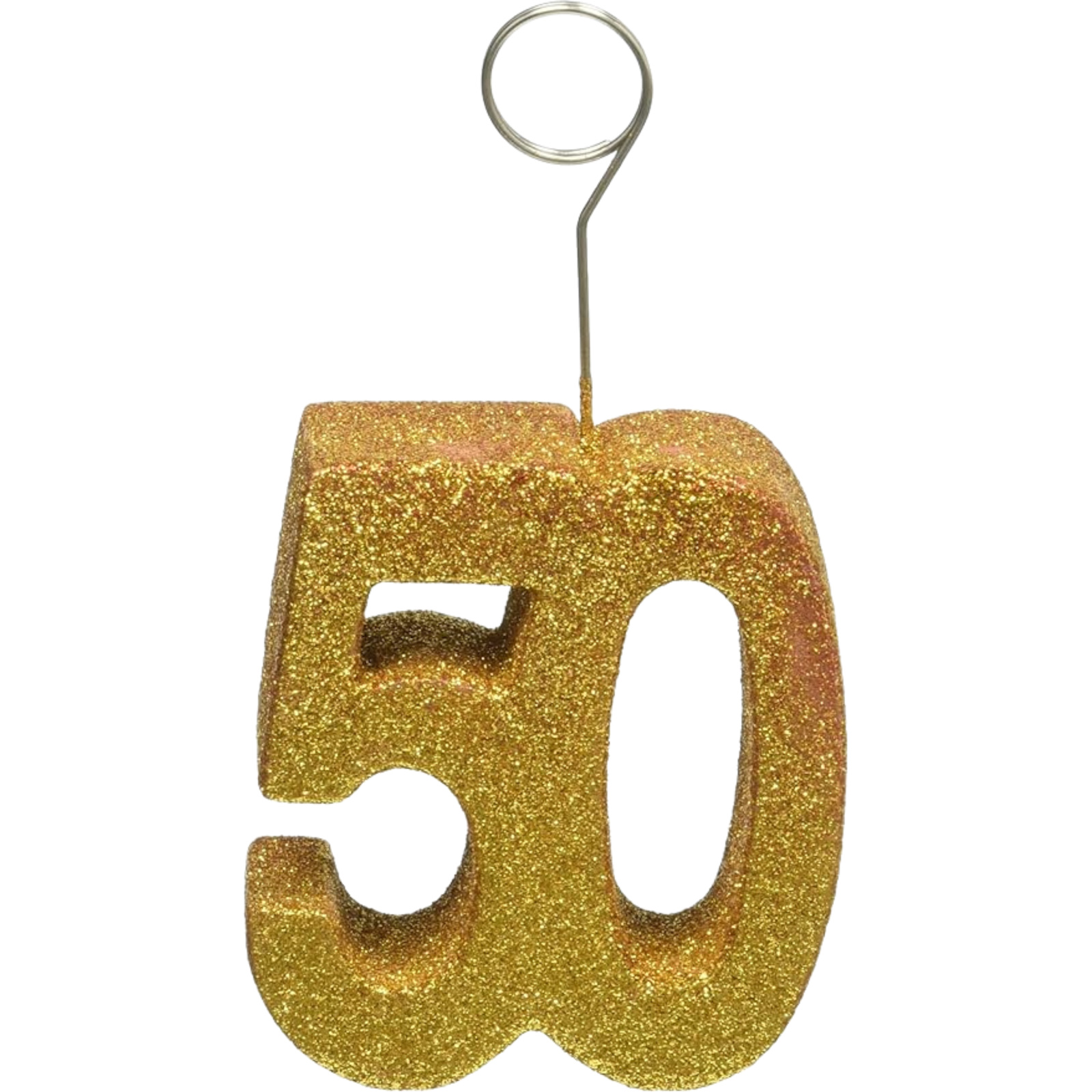 Number 50 Photo Holder And Balloon Weight