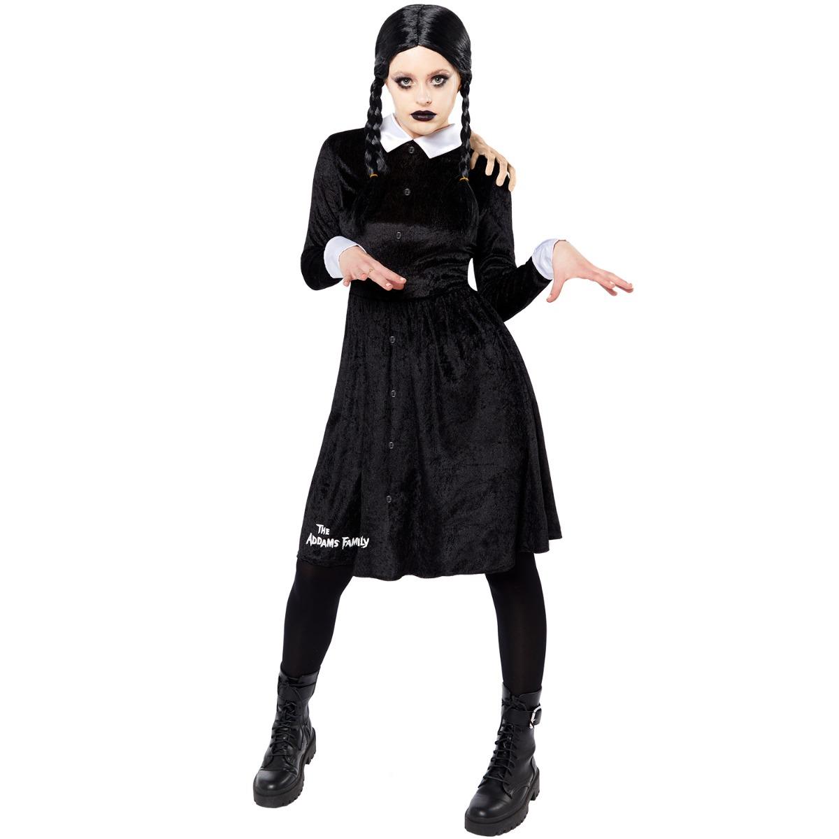 The Addams Family Wednesday Adult Plus Costume