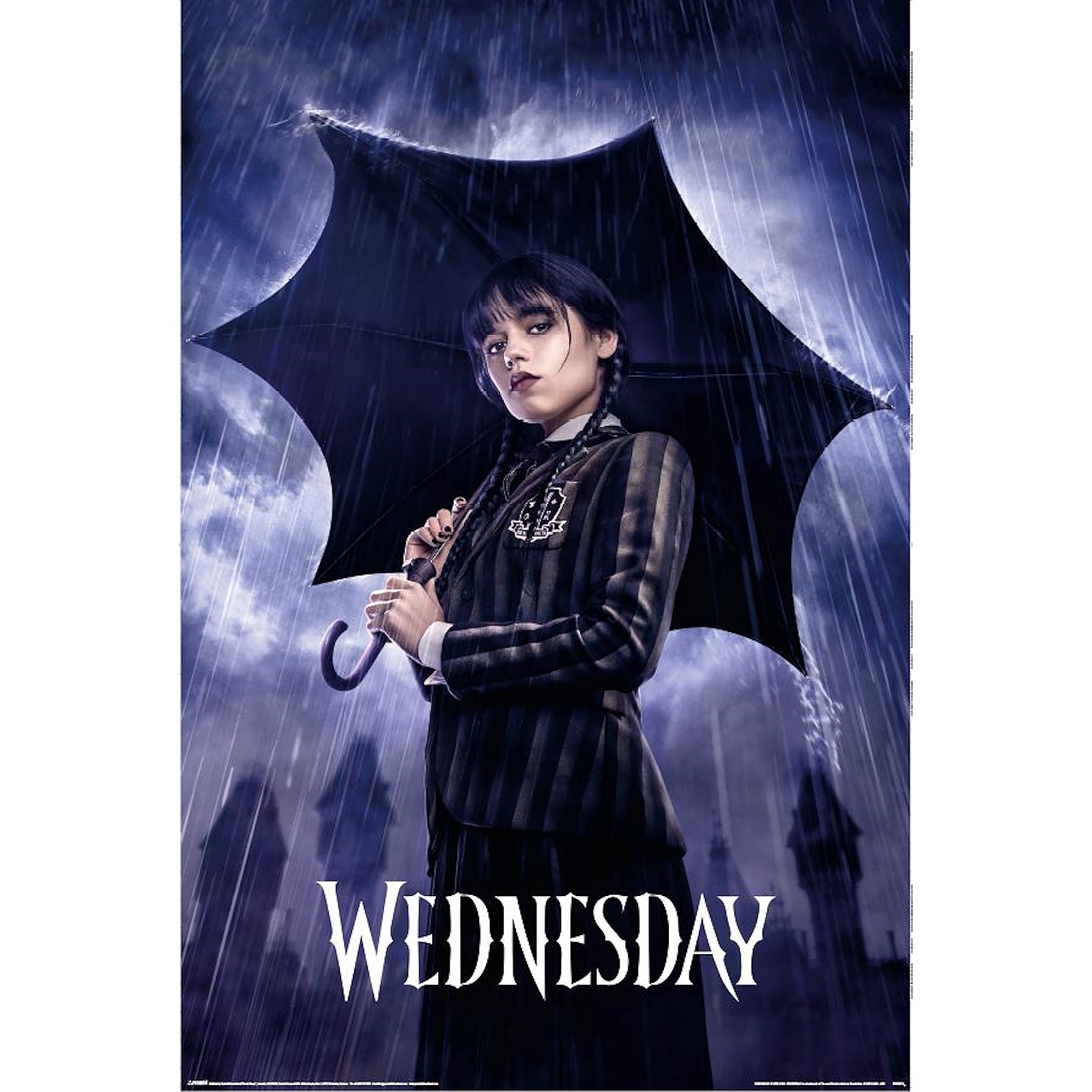 Wednesday Downpour Poster 