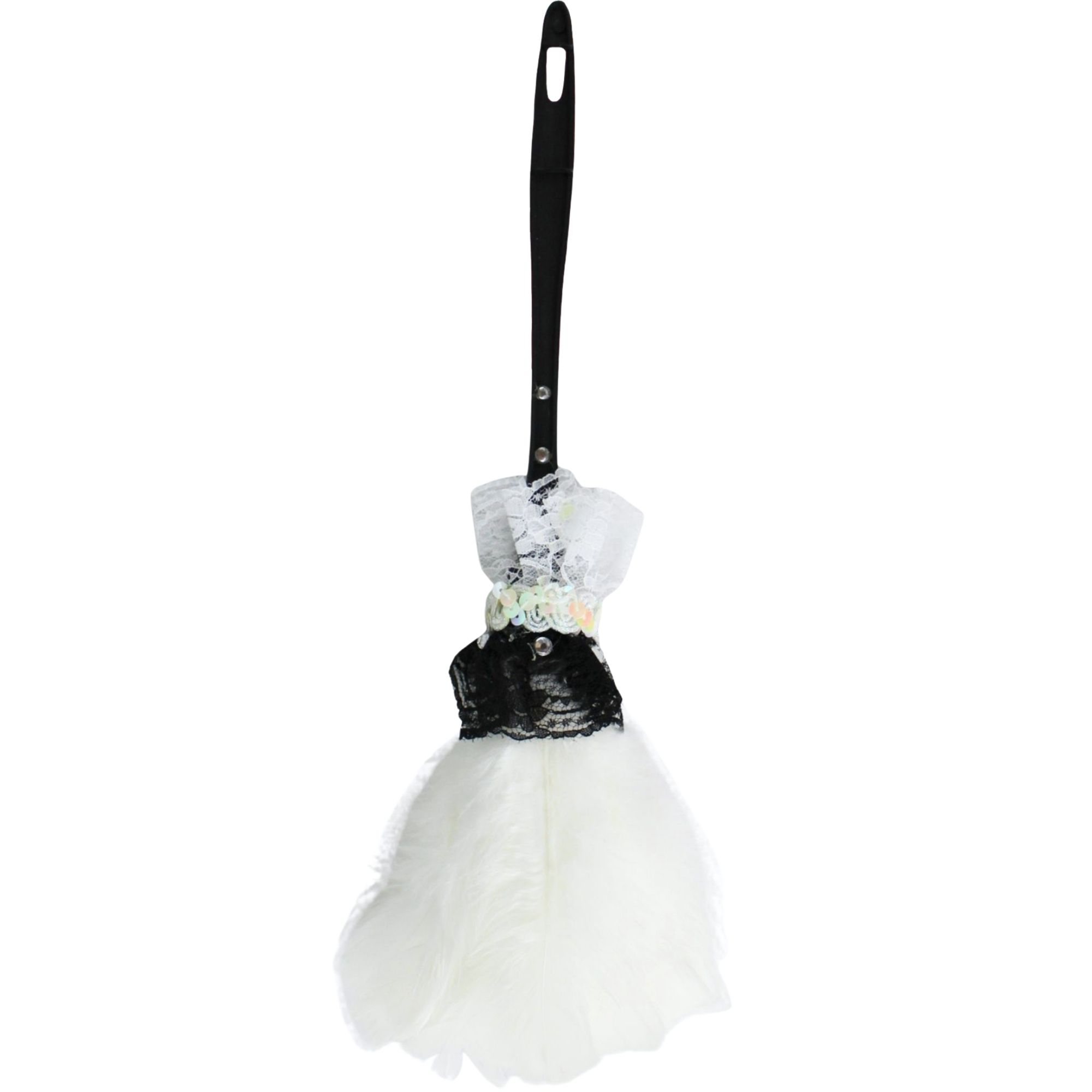 Fancy French Maid Feather Duster