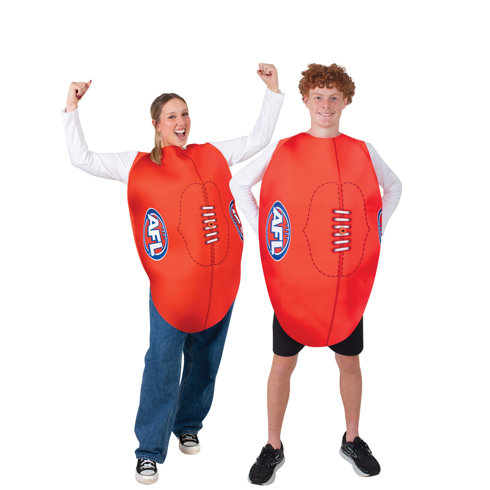 AFL Footy Costume Adult Standard One Size