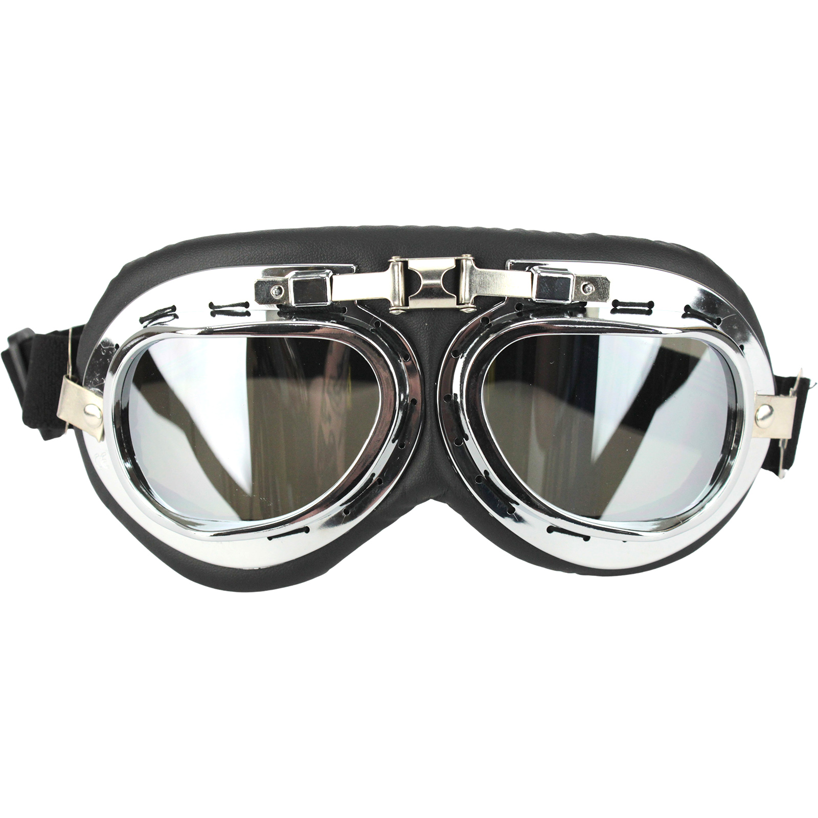 Mirrored Aviator Goggles