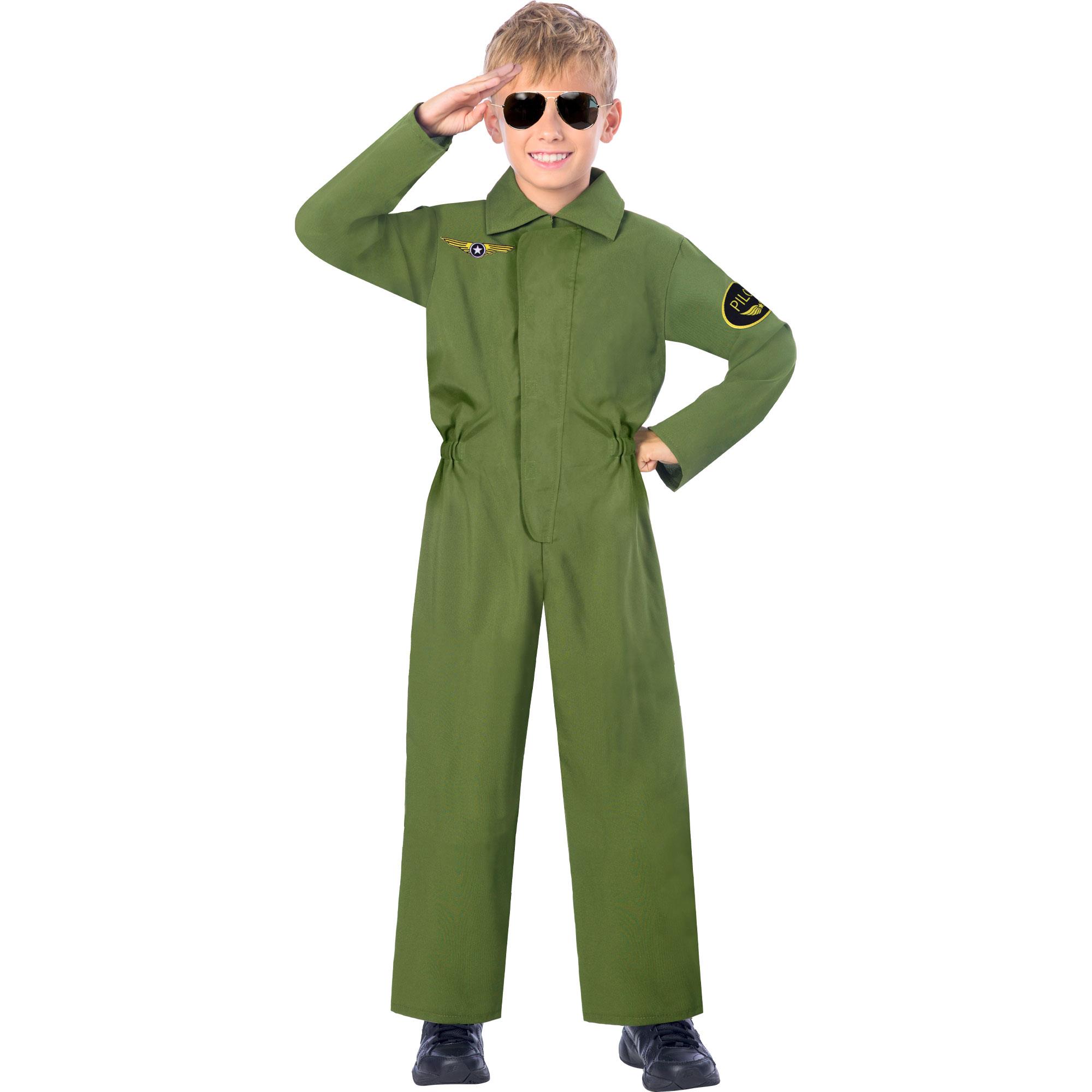 Pilot Jumpsuit Child Costume