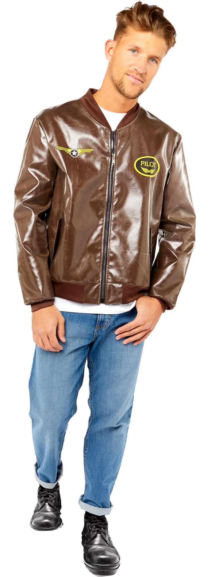 Pilot Bomber Jacket Adult Costume