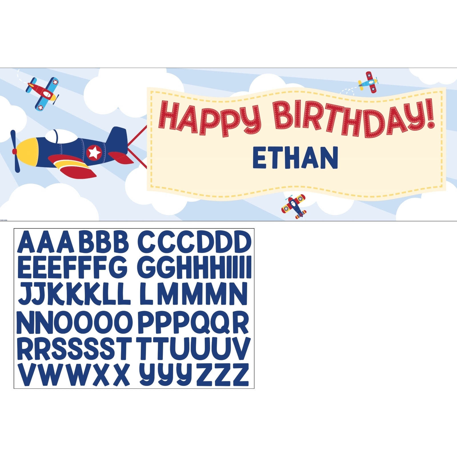 Lil' Flyer Personalised Giant Banner