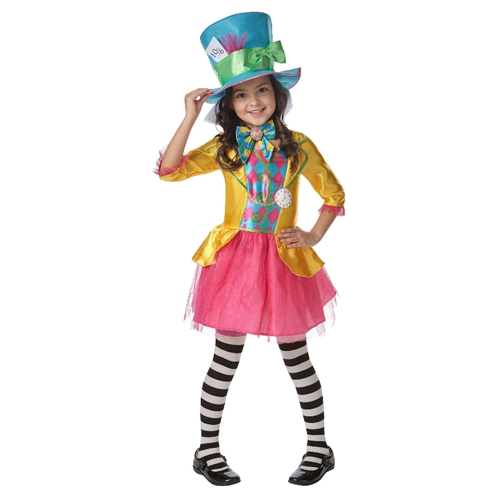 Alice in Wonderland Mad Hatter Girls Costume
