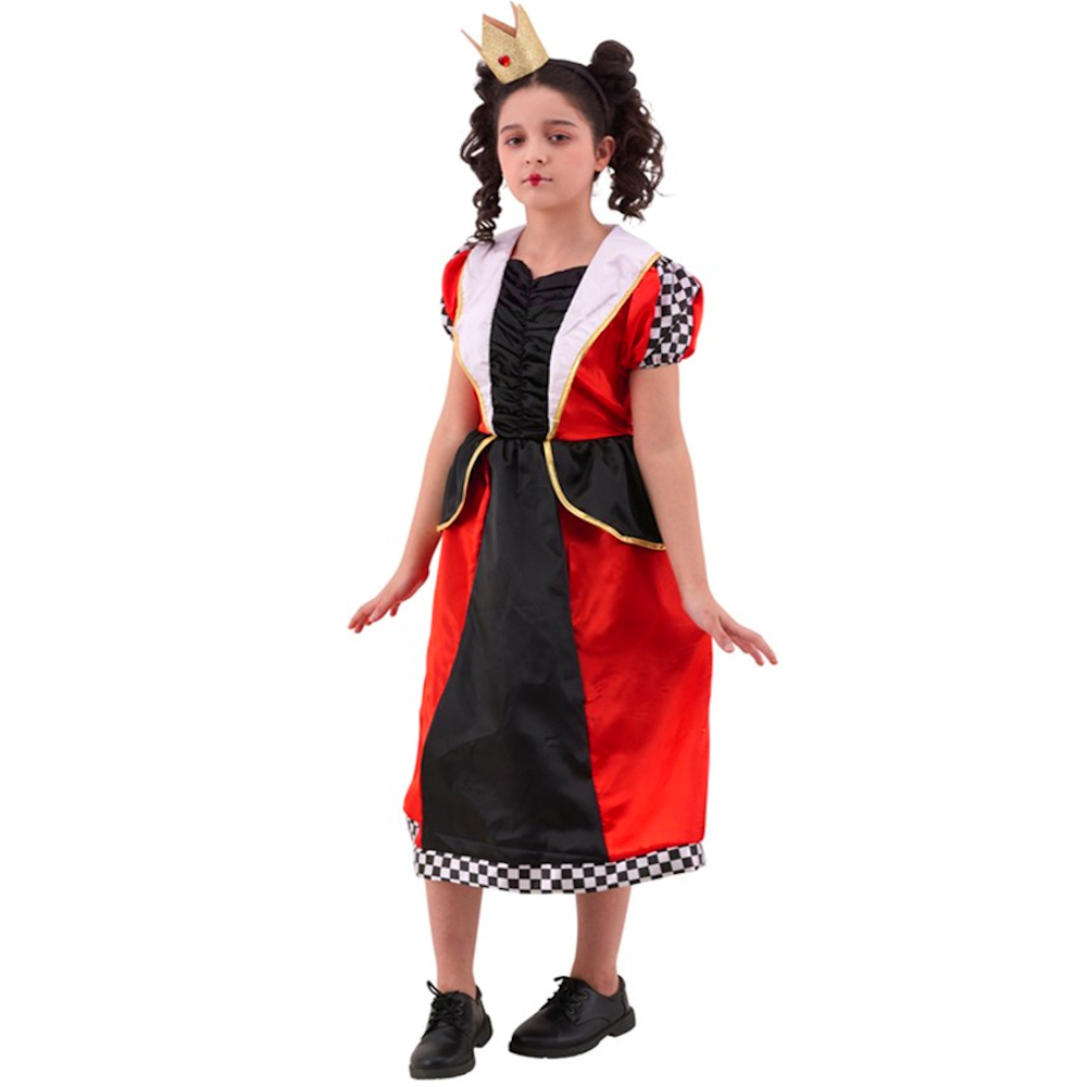 Queen of Hearts Girls Costume 