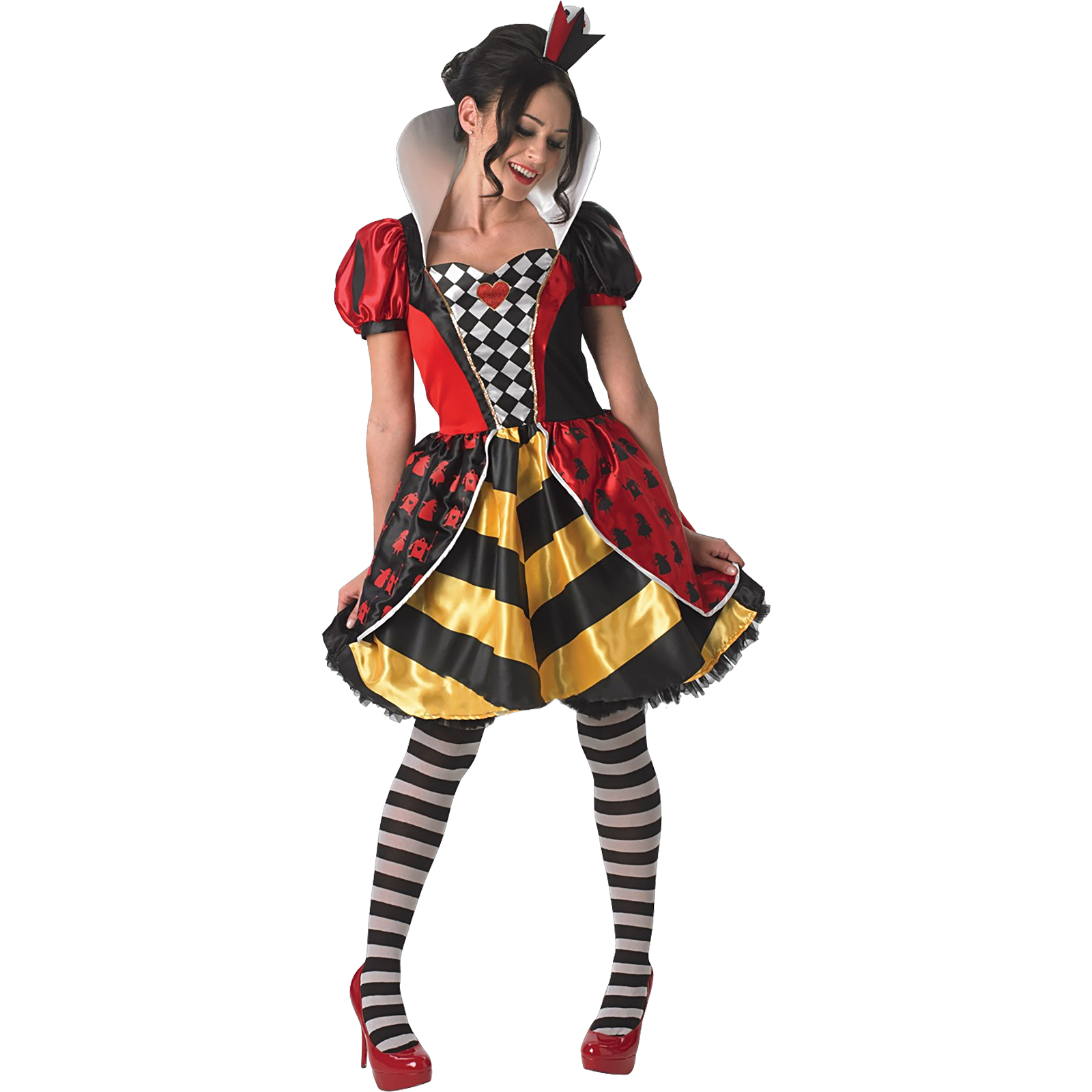 Alice in Wonderland Queen of Hearts Adult Costume