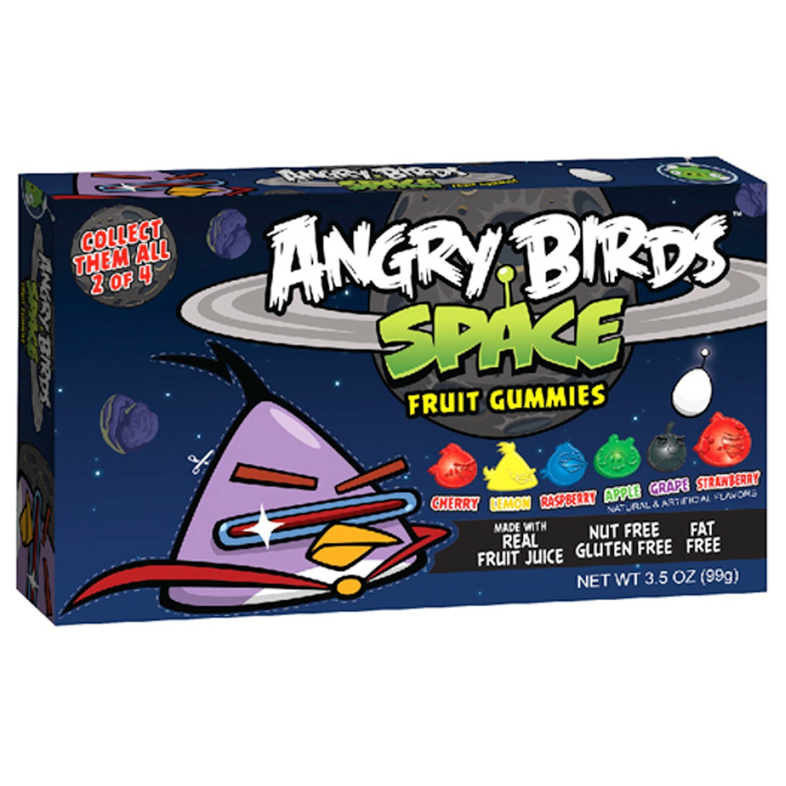 Angry Birds Space Fruit Gummies