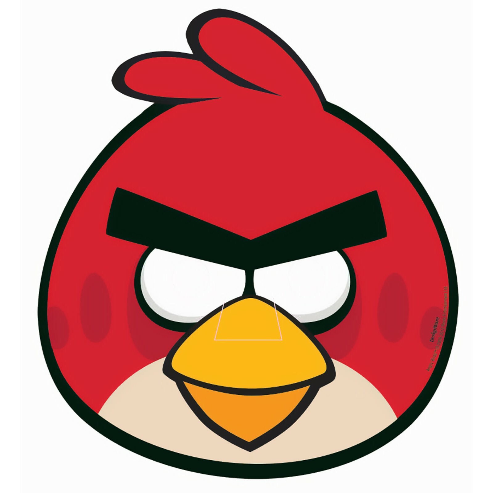 Angry Birds Party Masks (Pack of 8)