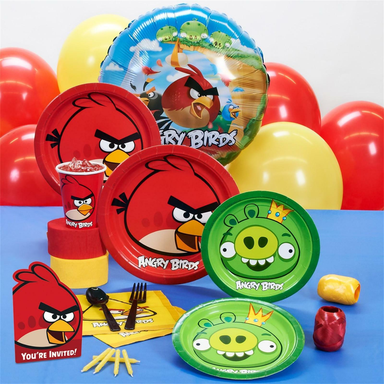 Angry Birds Birthday Party Pack for 8 Guests
