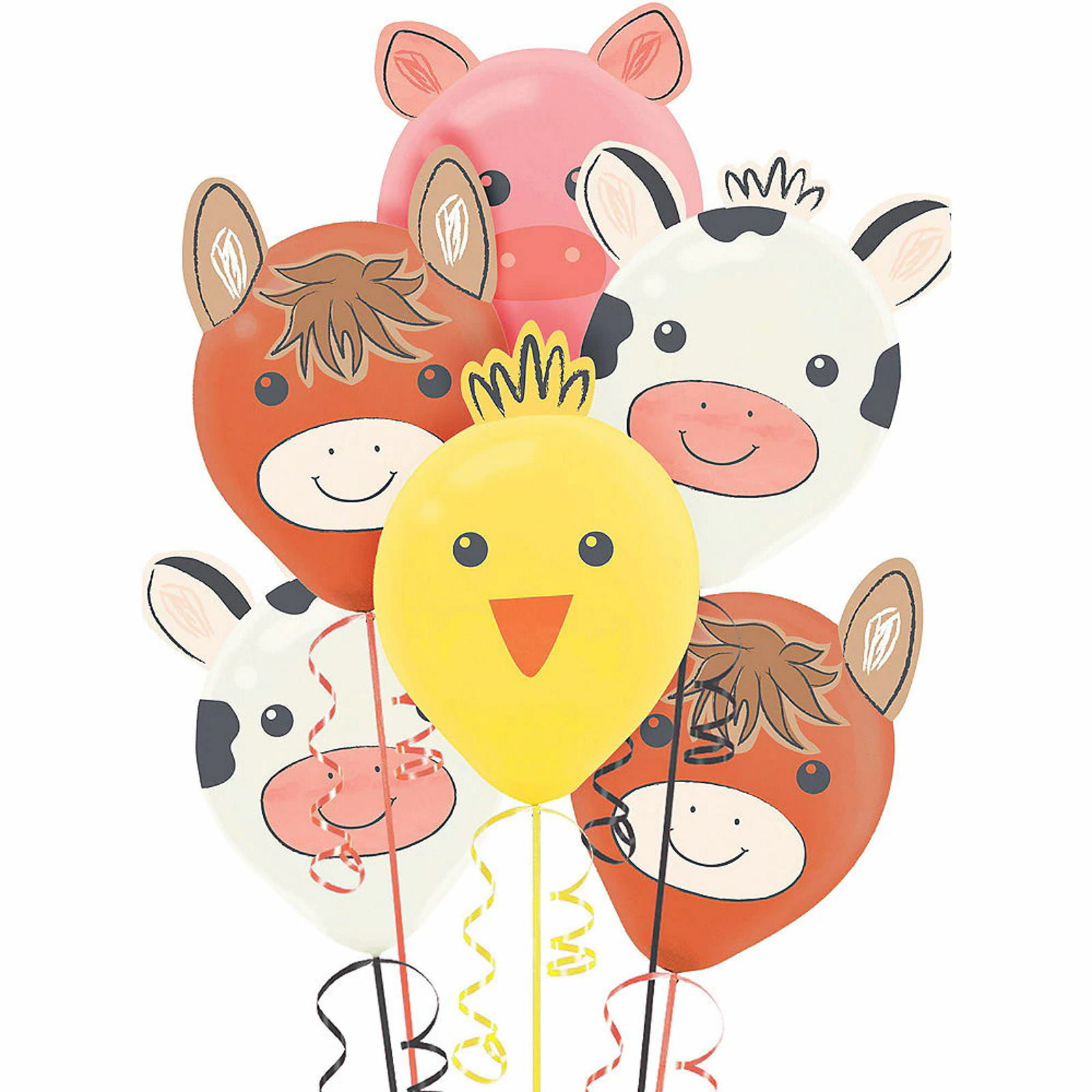 Barnyard Birthday Balloon Decorating Kit (Pack of 6)