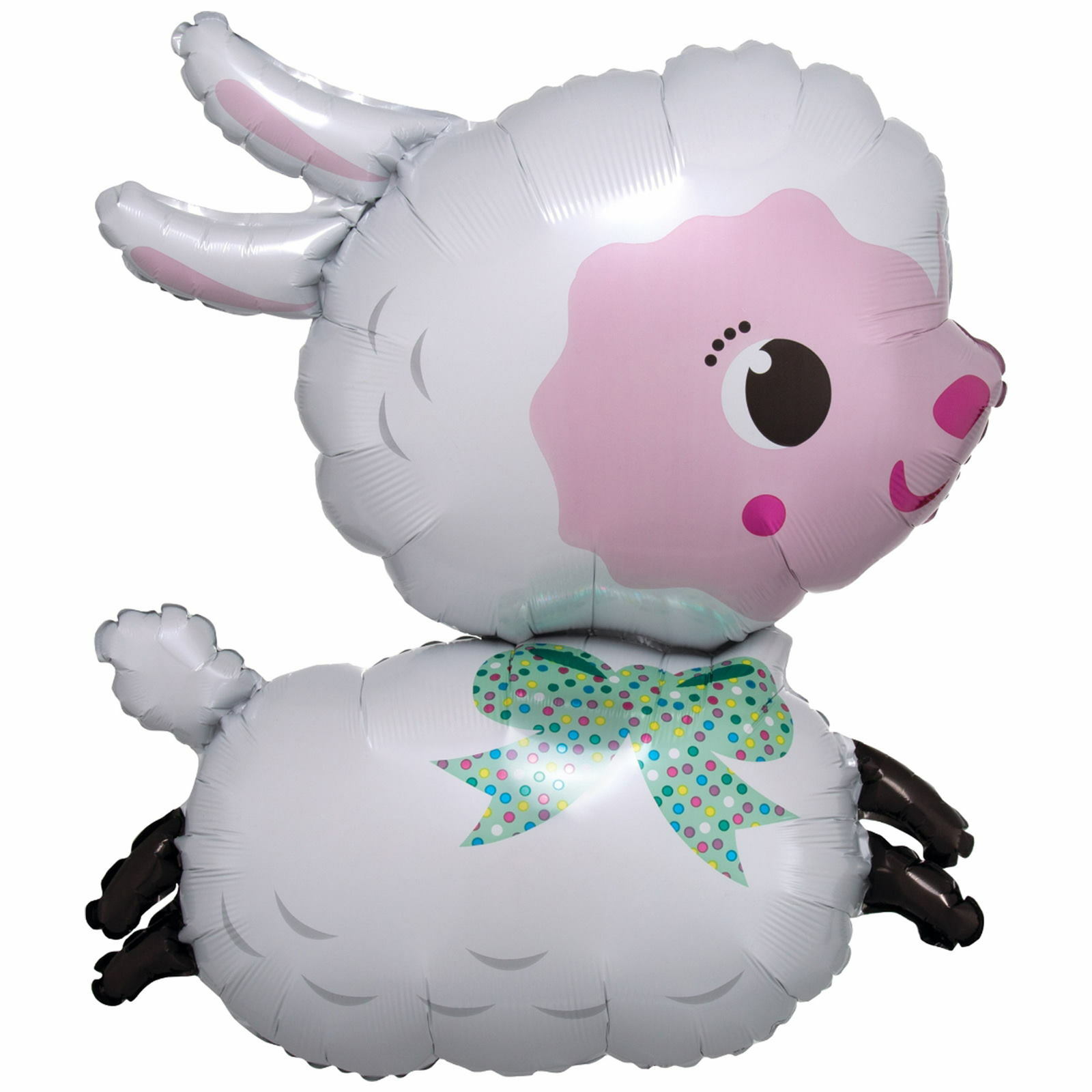 Lamb Supershape Foil Helium Balloon