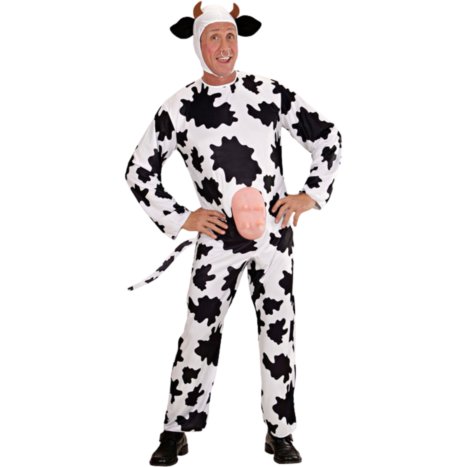 Adult Cow Costume Small