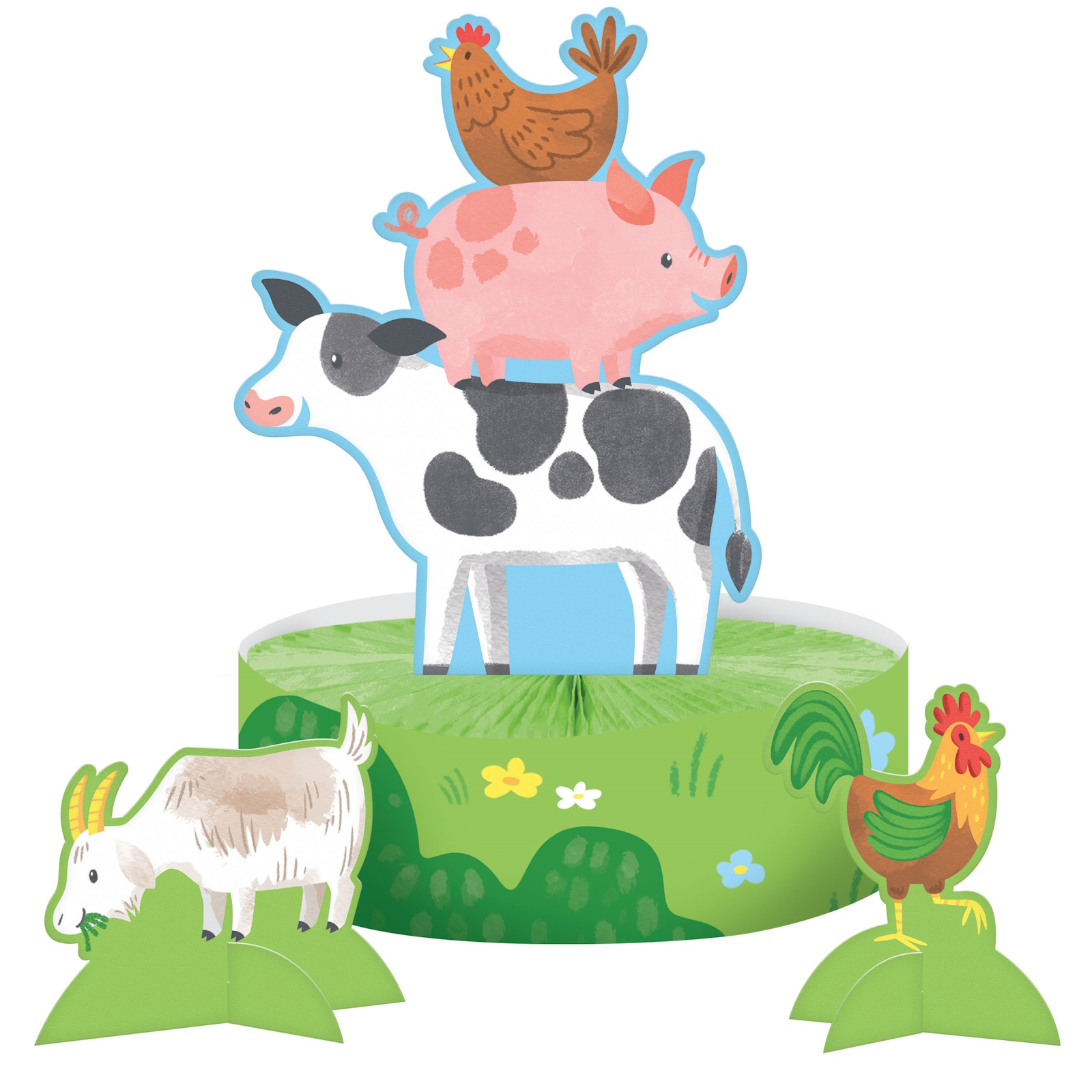 Farm Animals Table Decorating Kit