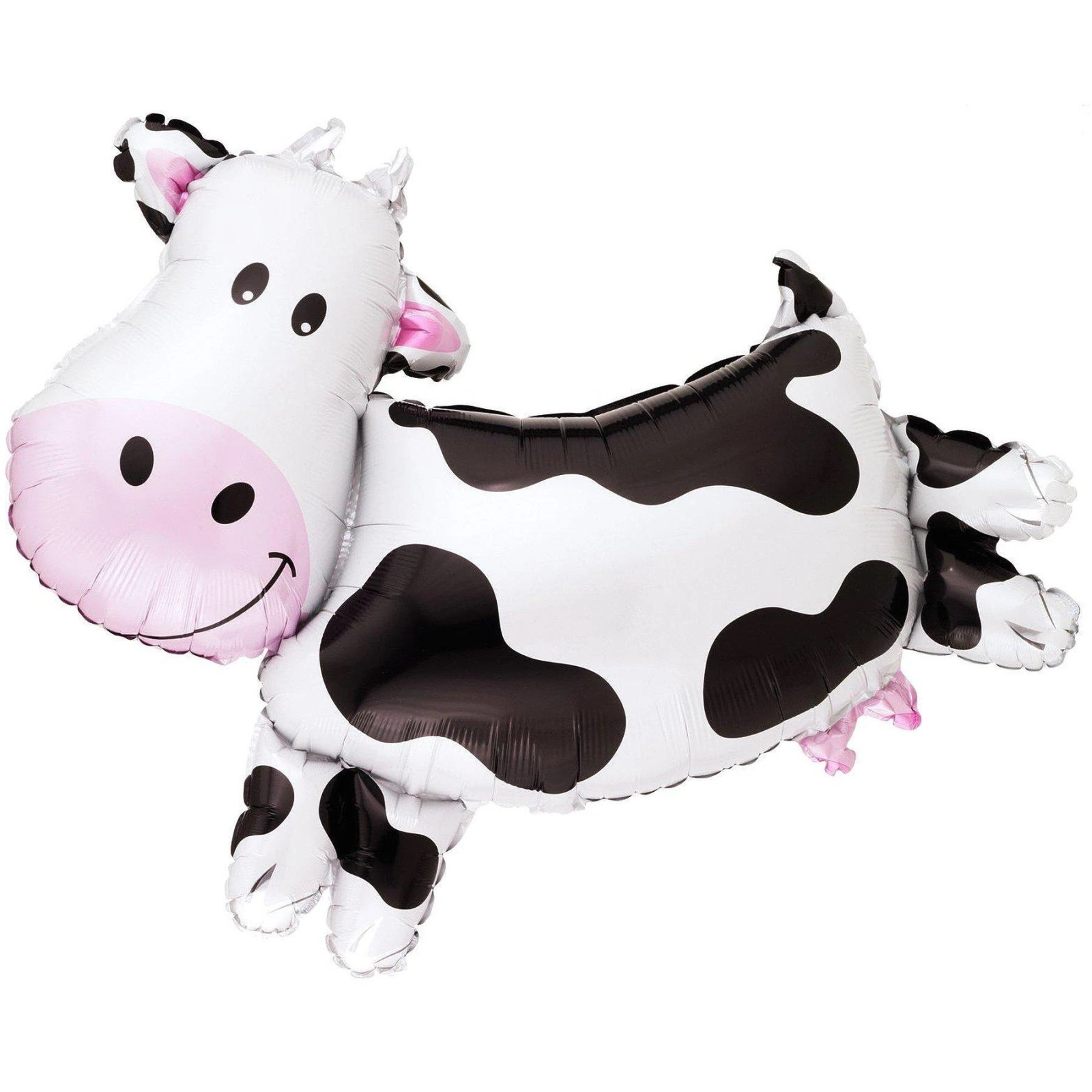 Farm Animal Cow Supershape Jumbo Helium Balloon 76cm