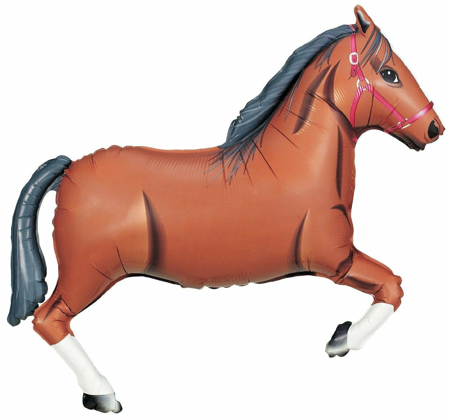 Brown Horse Supershape Jumbo Helium Balloon 109cm