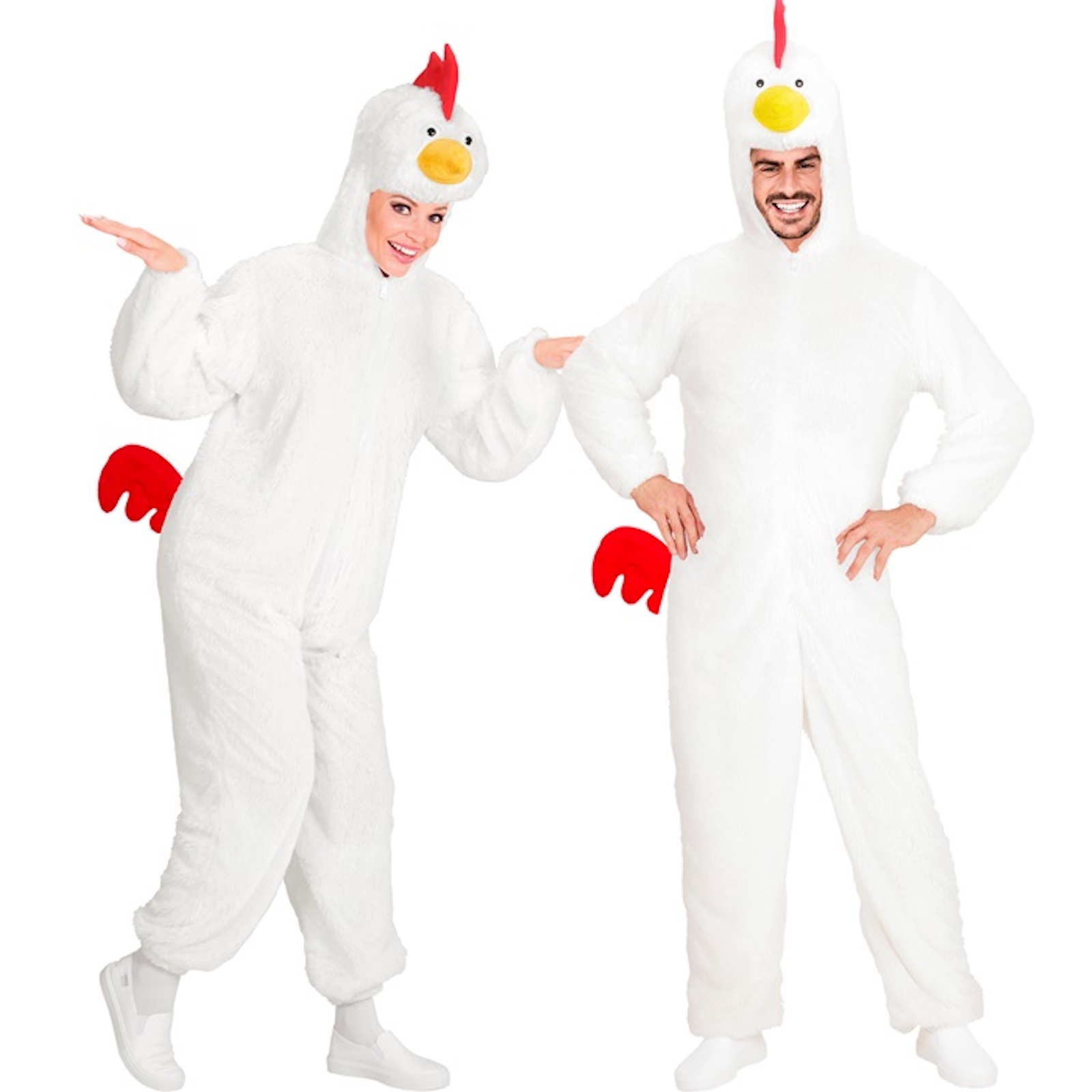 Adult Fluffy Chicken Costume X-Large