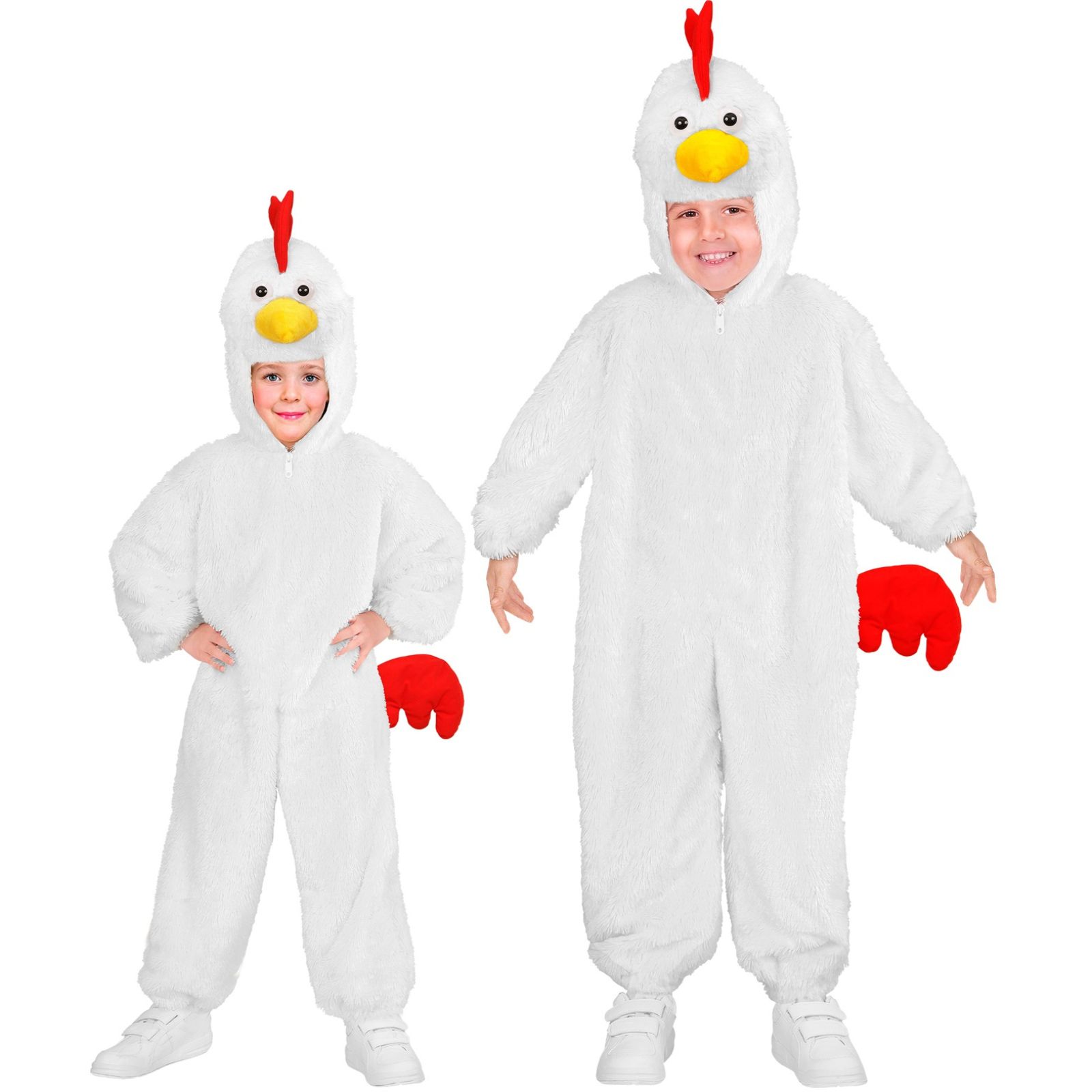 Kids Fluffy Chicken Costume 2-3 Years