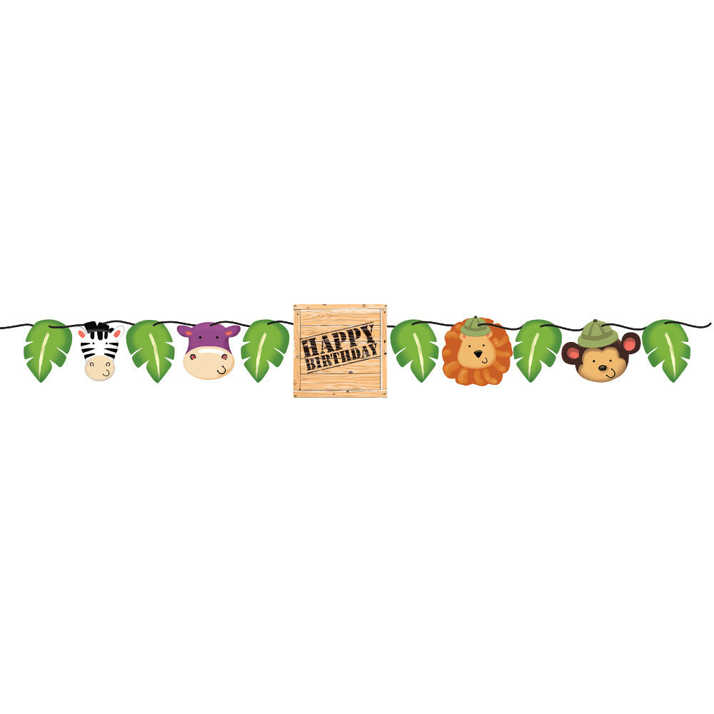 Safari Adventure Party Banner