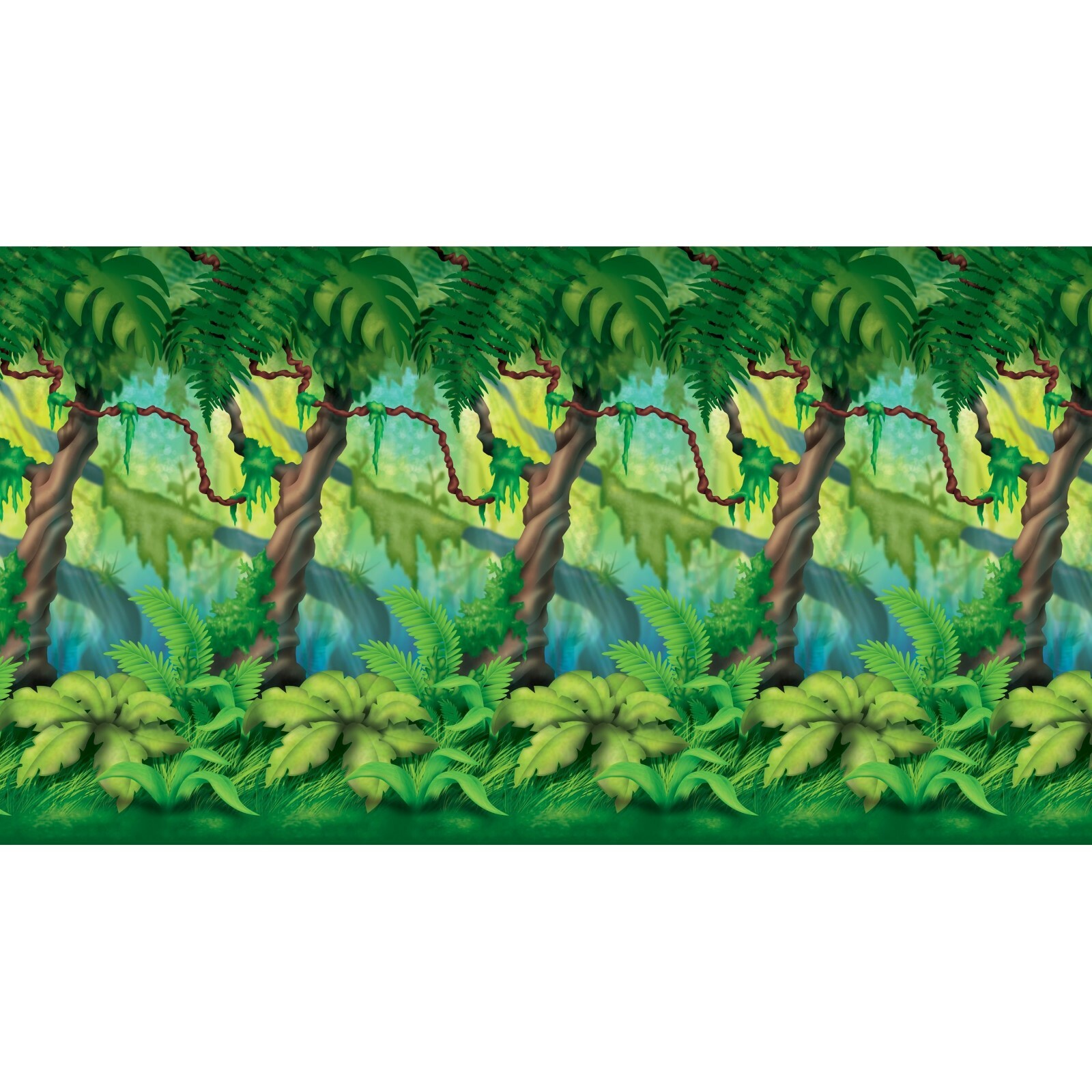 Jungle Trees Backdrop