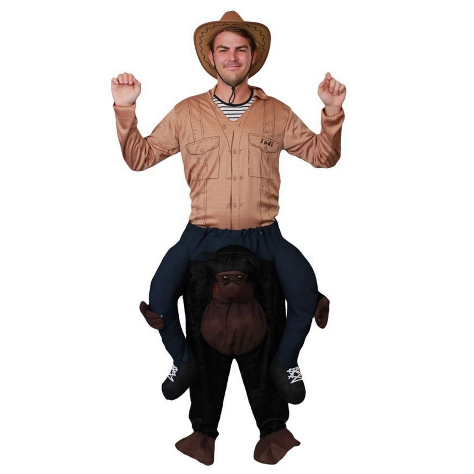 Adult Carry Me Gorilla Costume