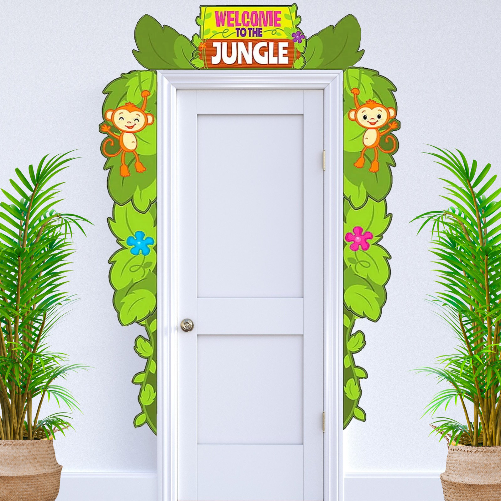 Welcome To The Jungle Doorway Cutouts