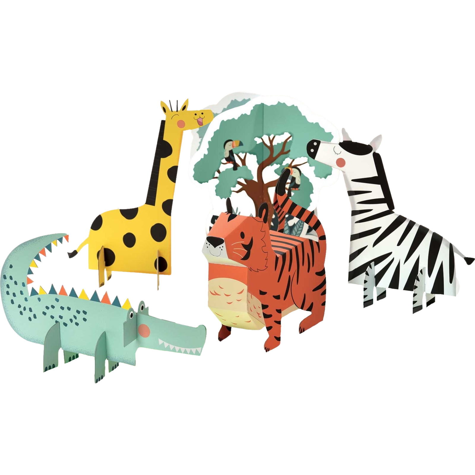 Get Wild Jungle Table Decorating Kit (5 Pieces) 