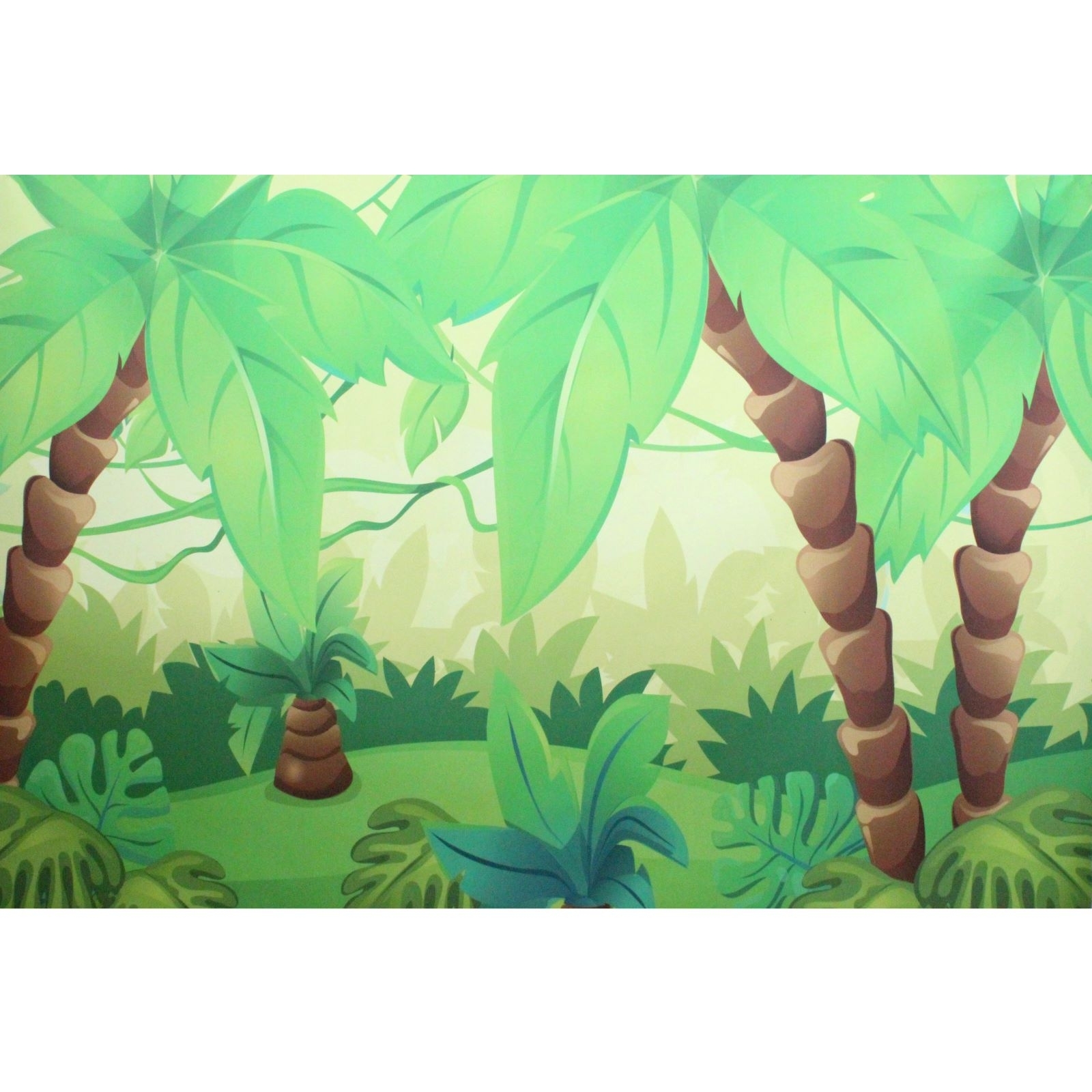 Tropical Jungle Large Fabric Backdrop