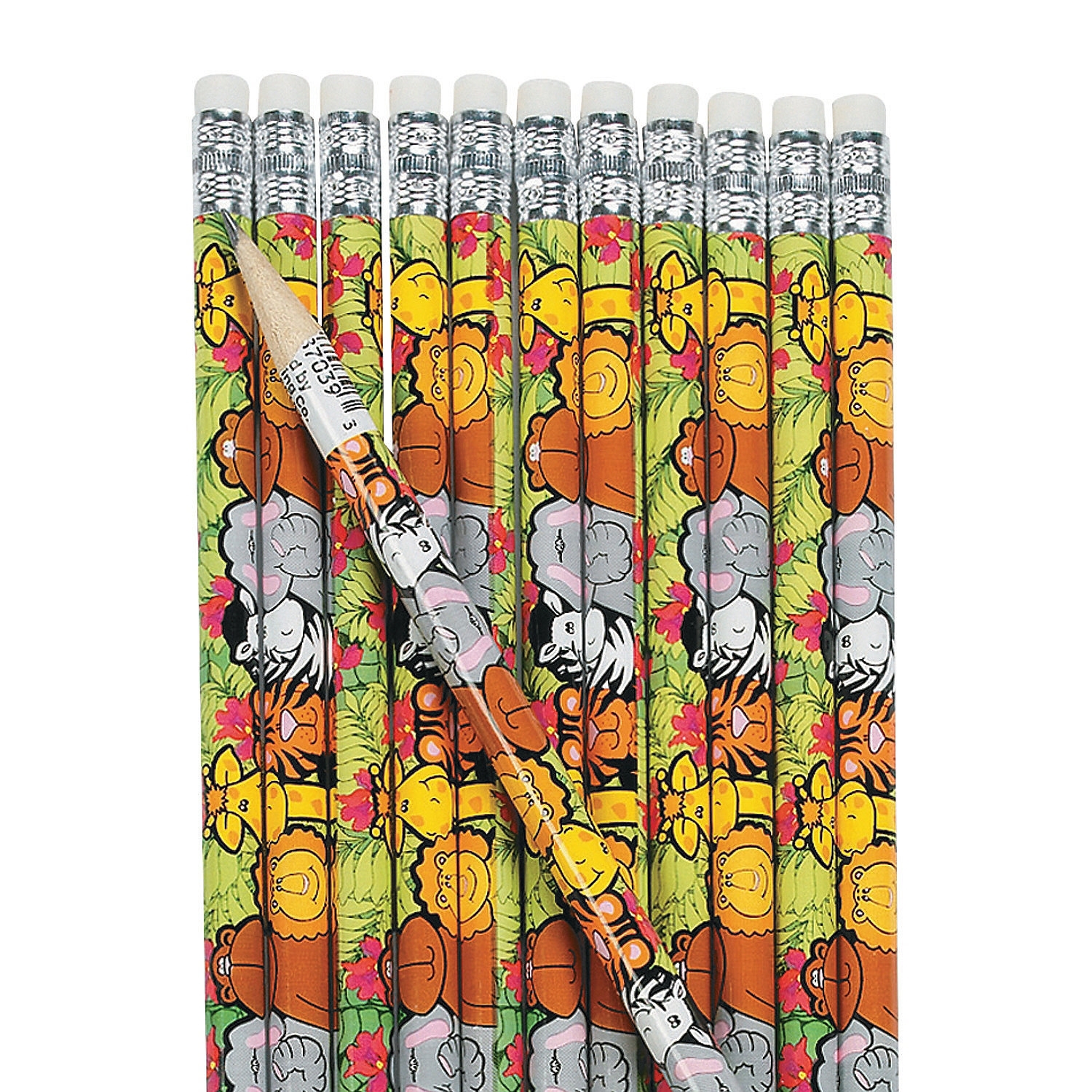 Zoo Animal Pencils (Pack of 24)