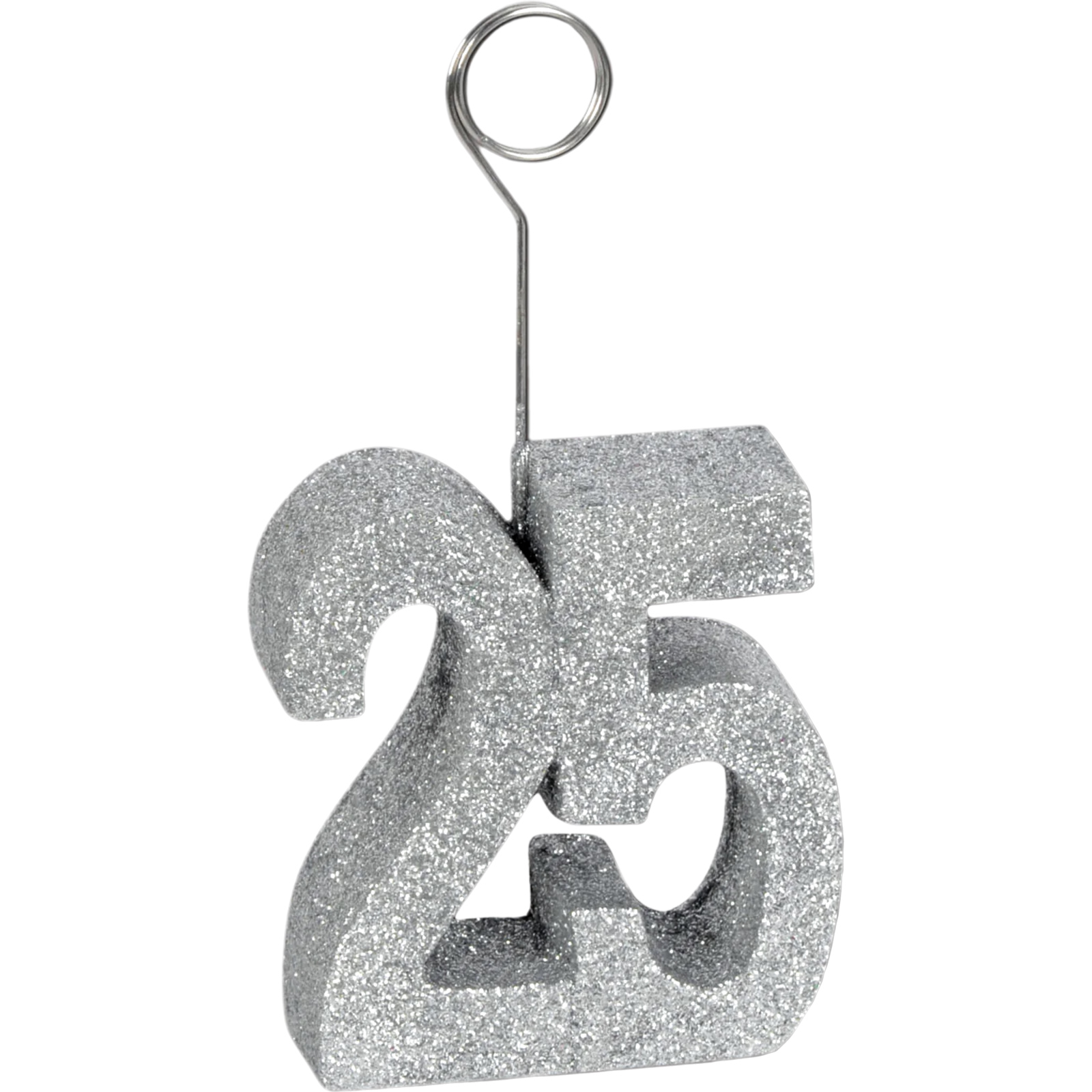 Number 25 Photo Holder And Balloon Weight