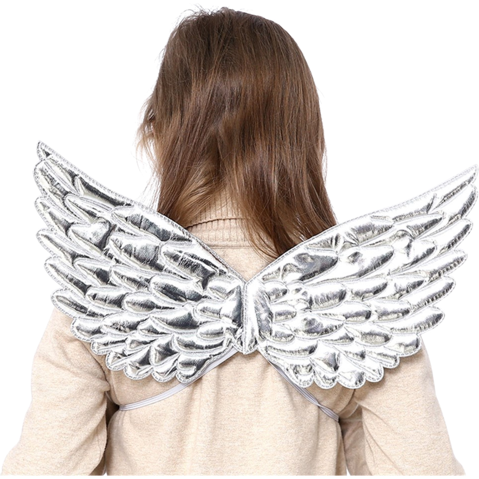 Child's Silver Angel Wings 