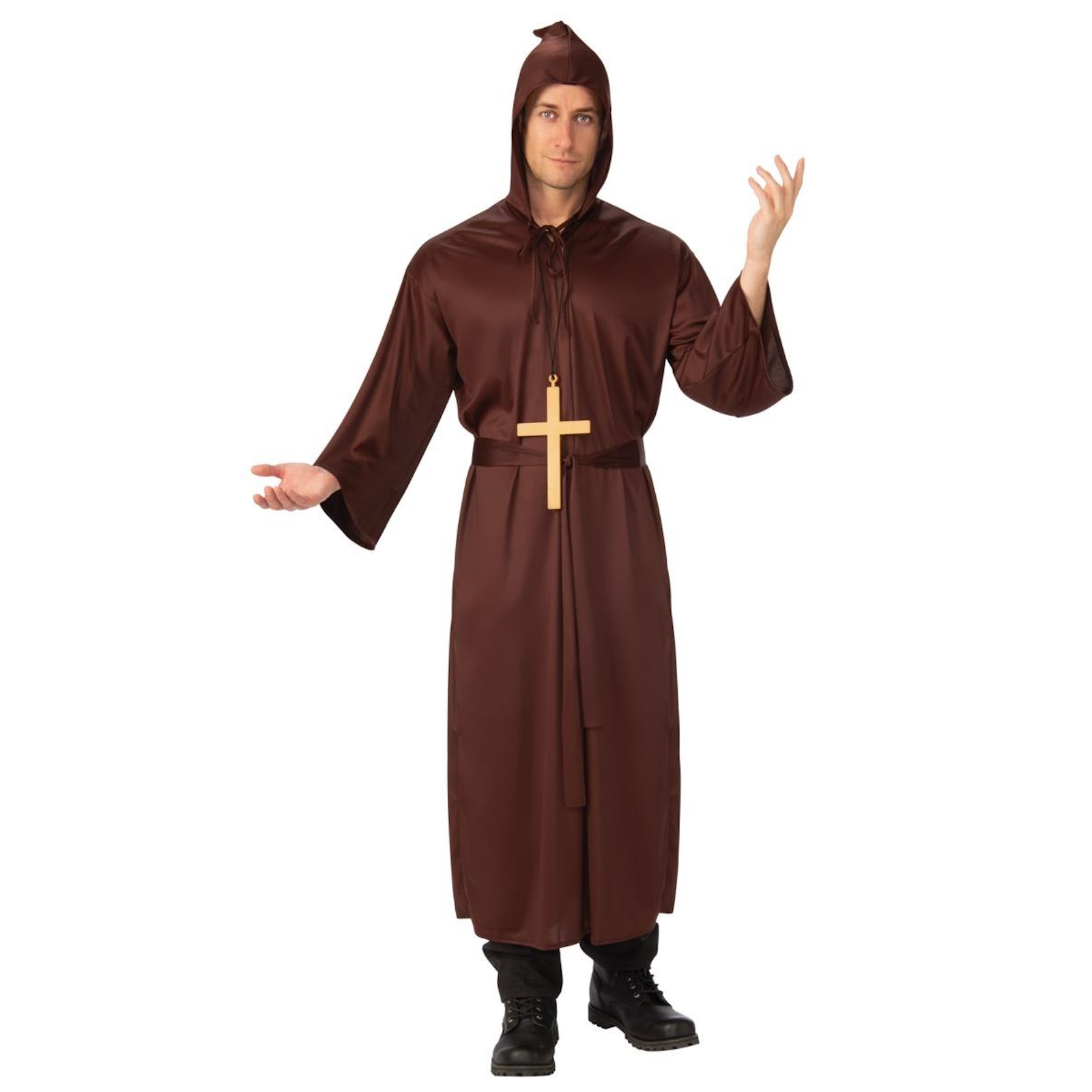 Monk Robe Brown Adult Costume