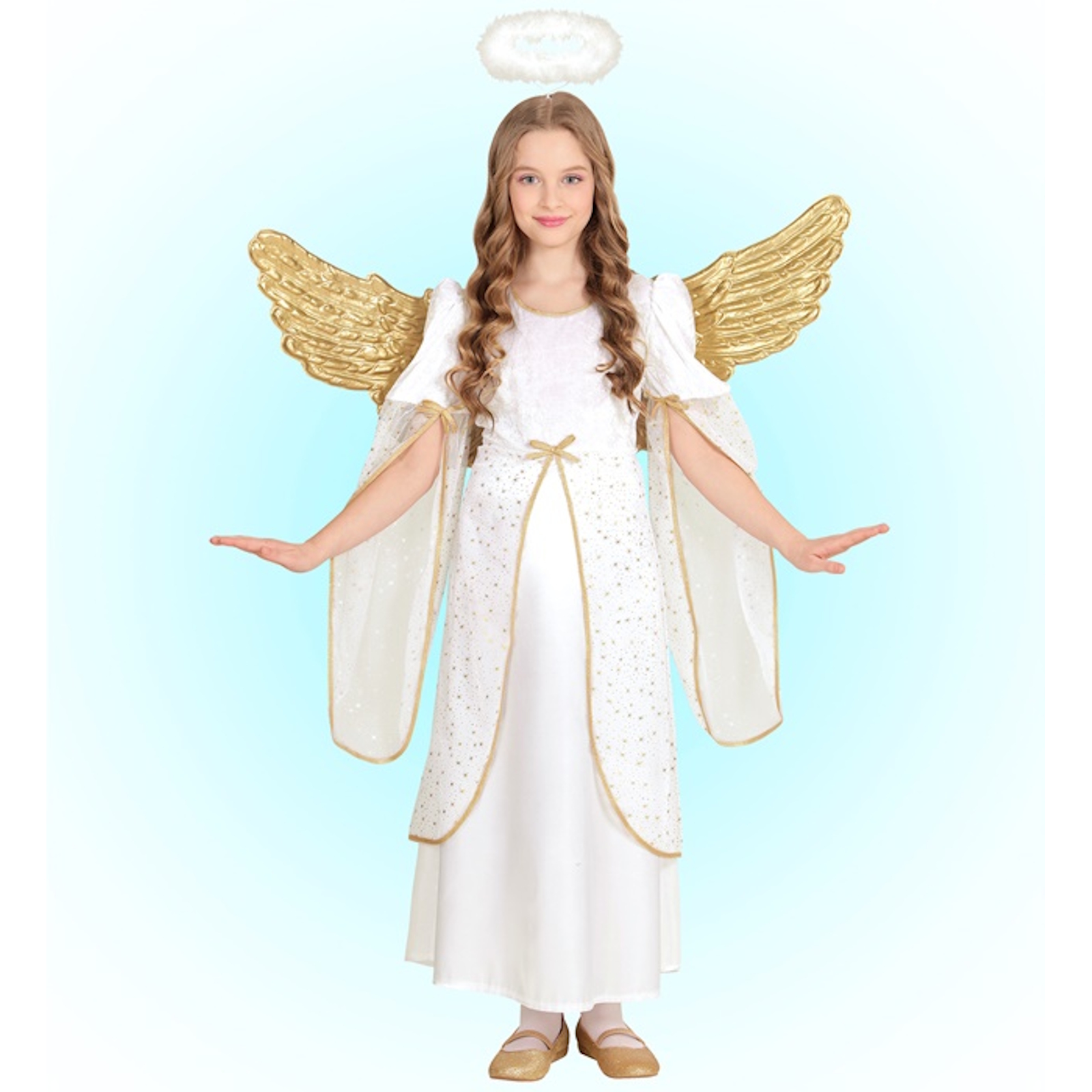 Angelic Angel Girls Costume 4-5 Years