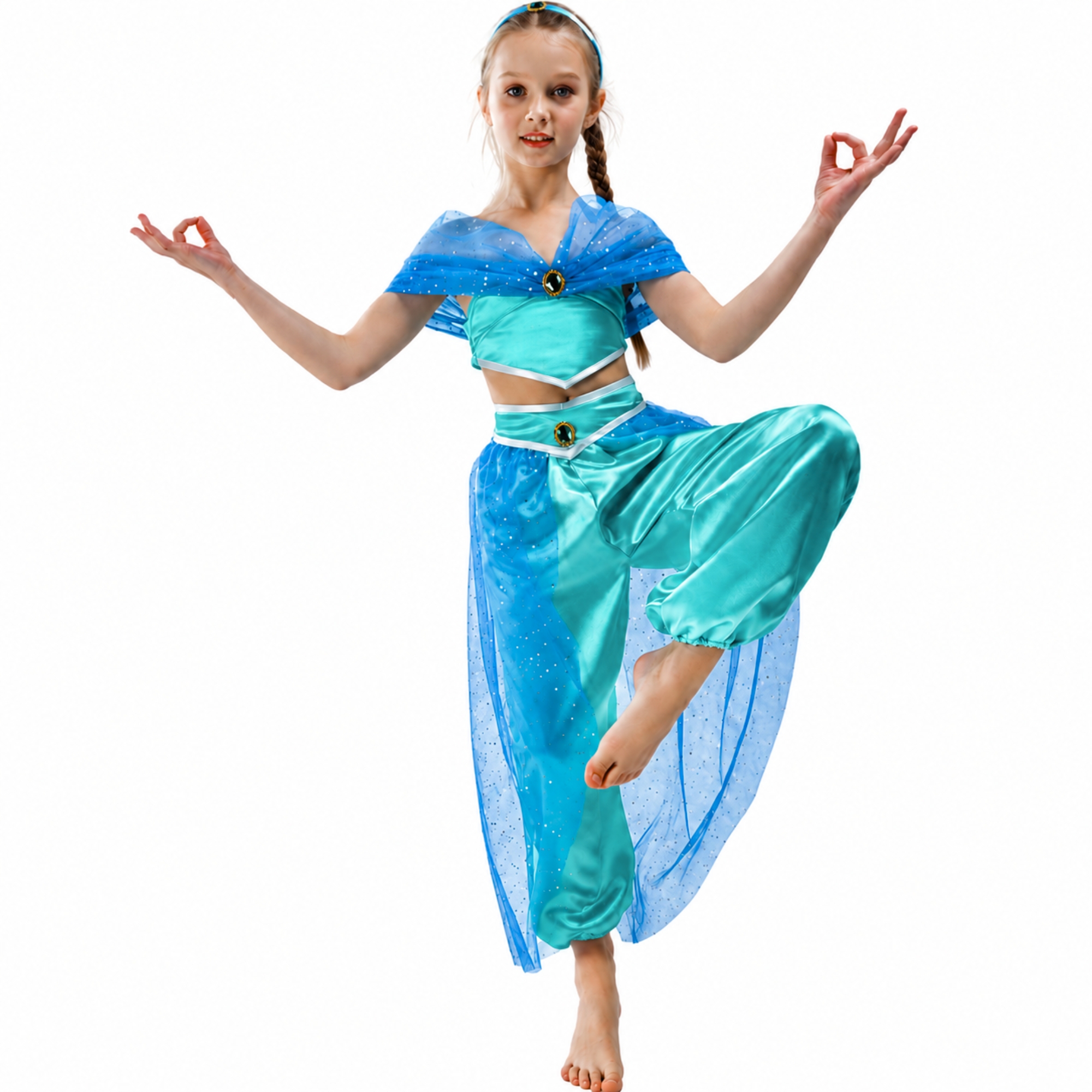 Girls Arabian Princess Costume 6-9 Years