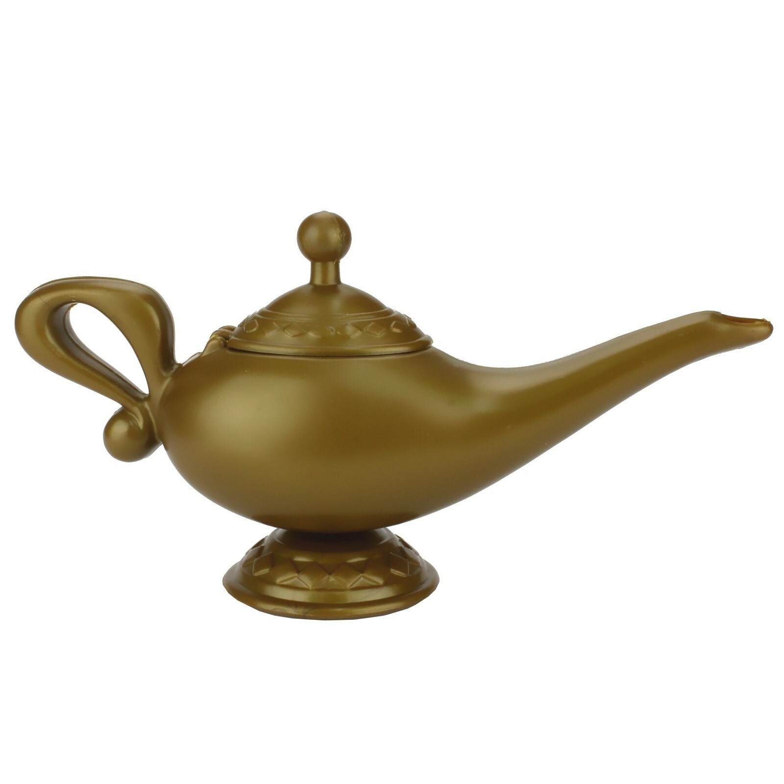 Plastic Gold Genie Lamp 22cm
