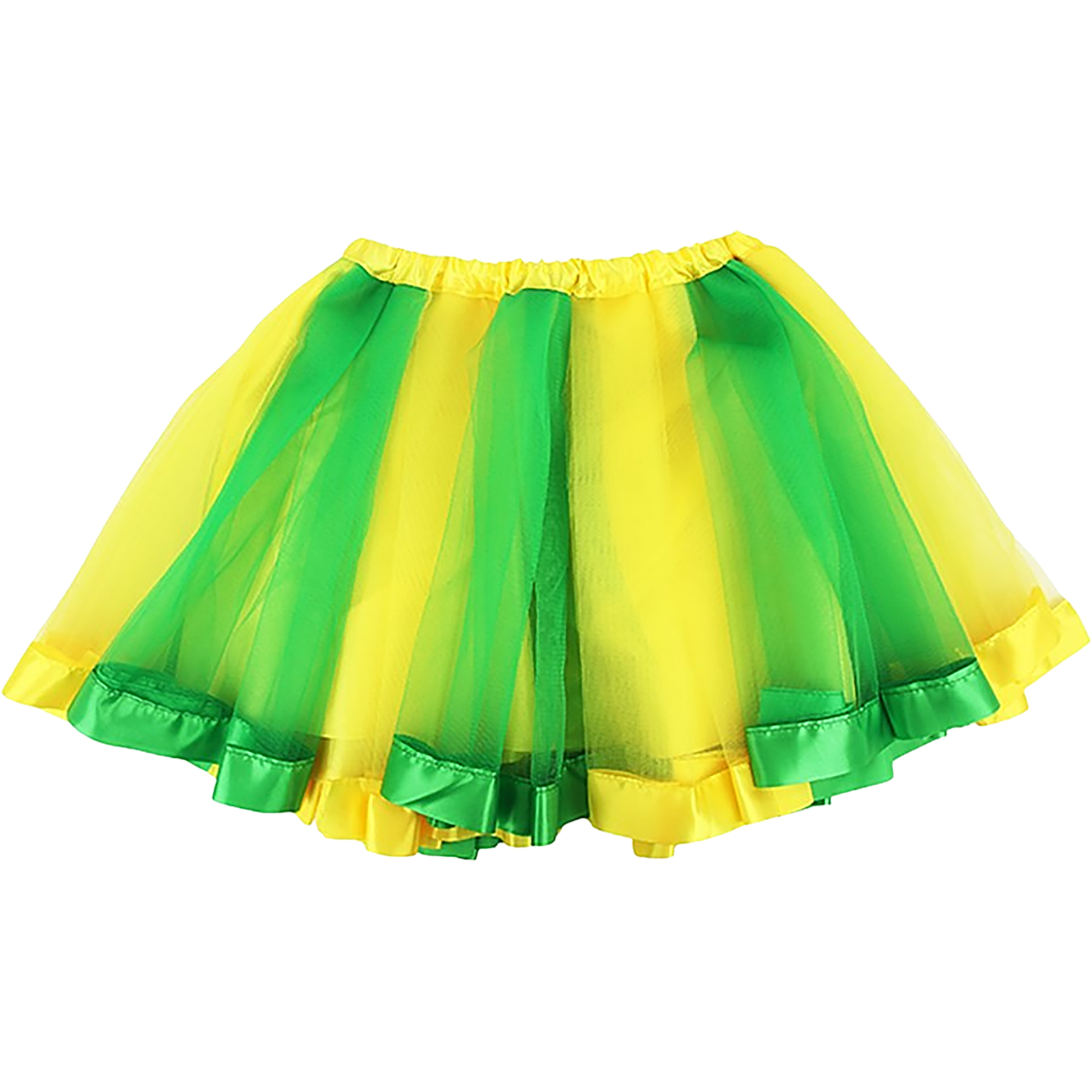 Adult Green and Yellow Tutu 