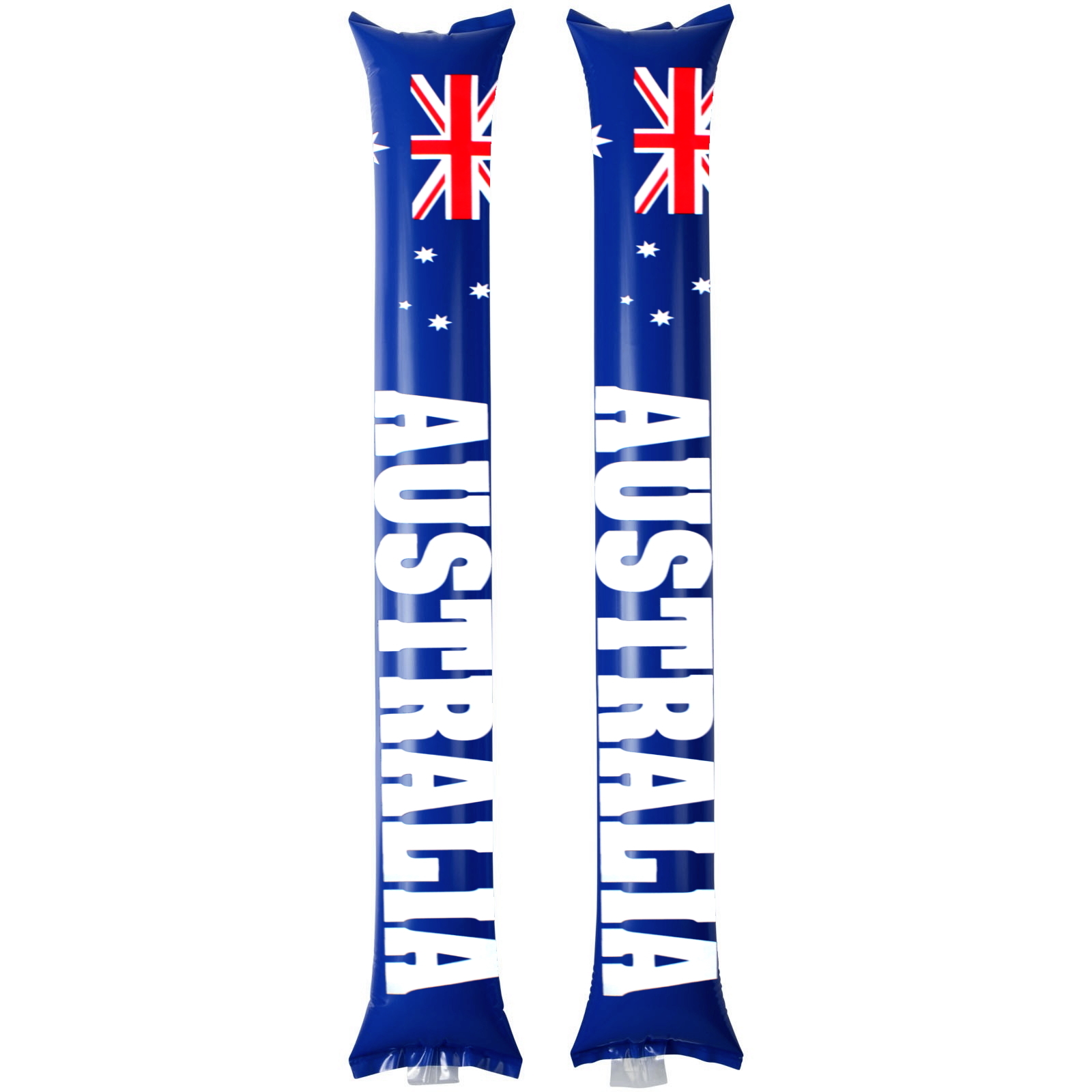 Inflatable Australia Cheer Sticks (Pack of 2)