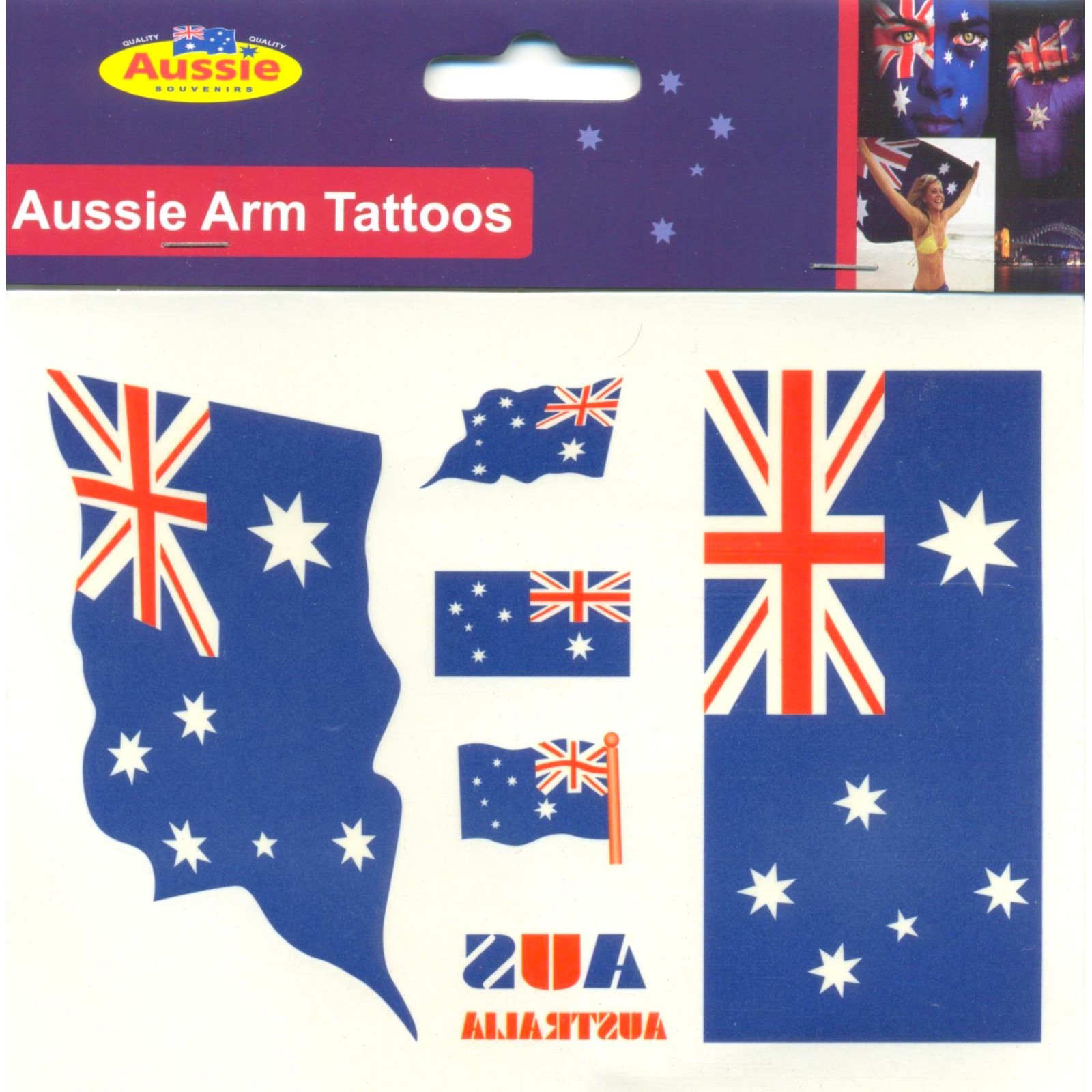 Aussie Tattoos (1 Sheet)