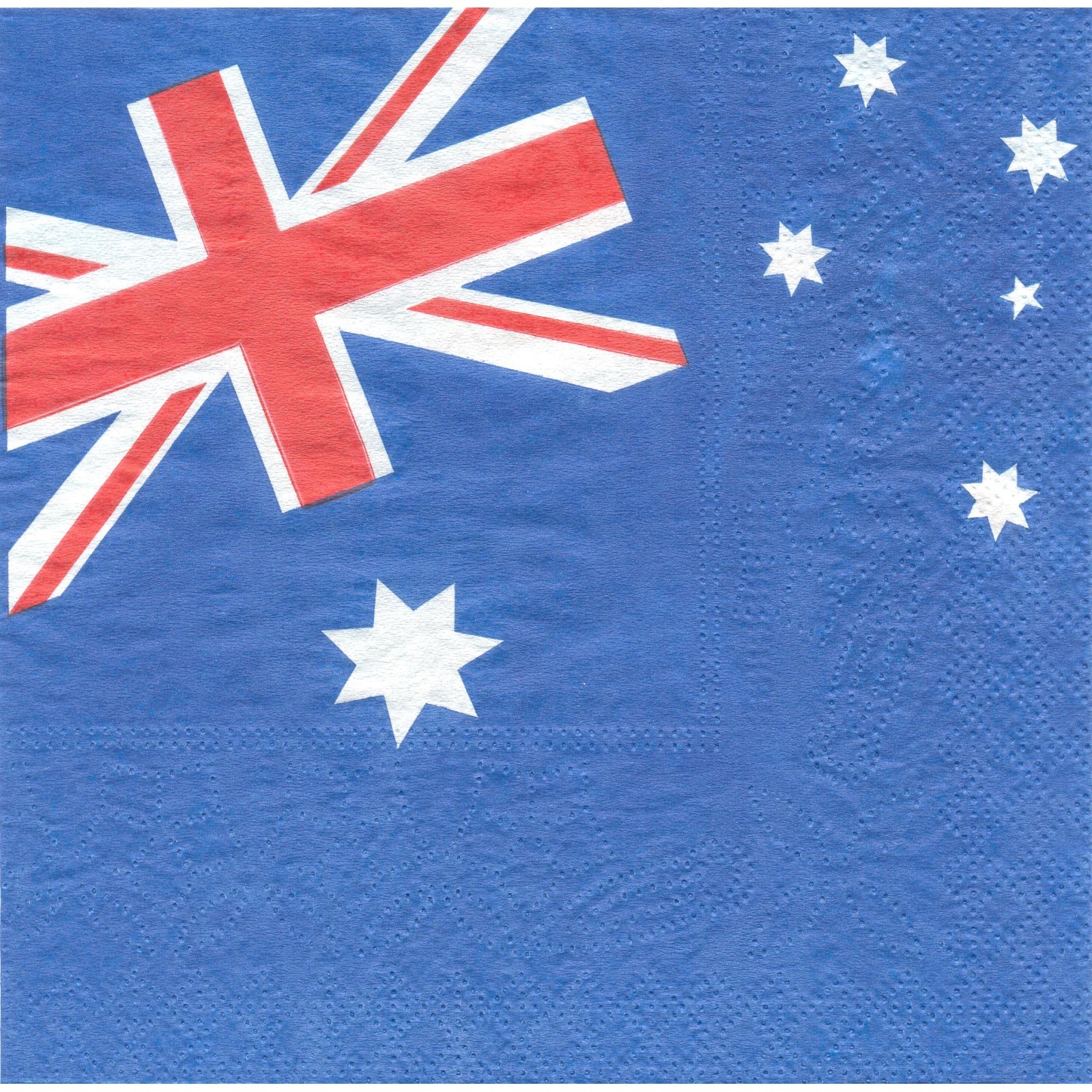 Australian Flag Large Napkins / Serviettes (Pack of 16)