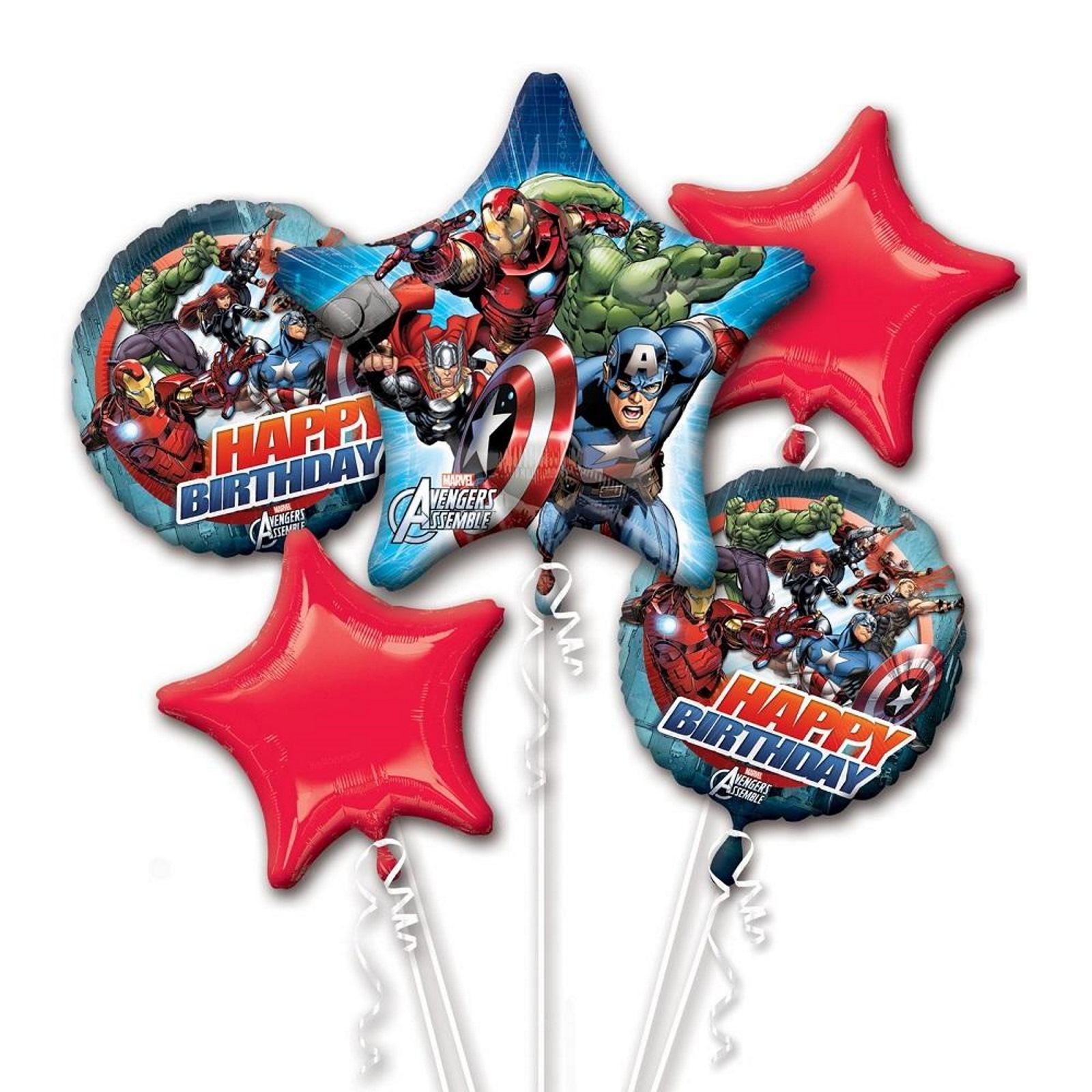 Avengers Helium Balloon Bouquet