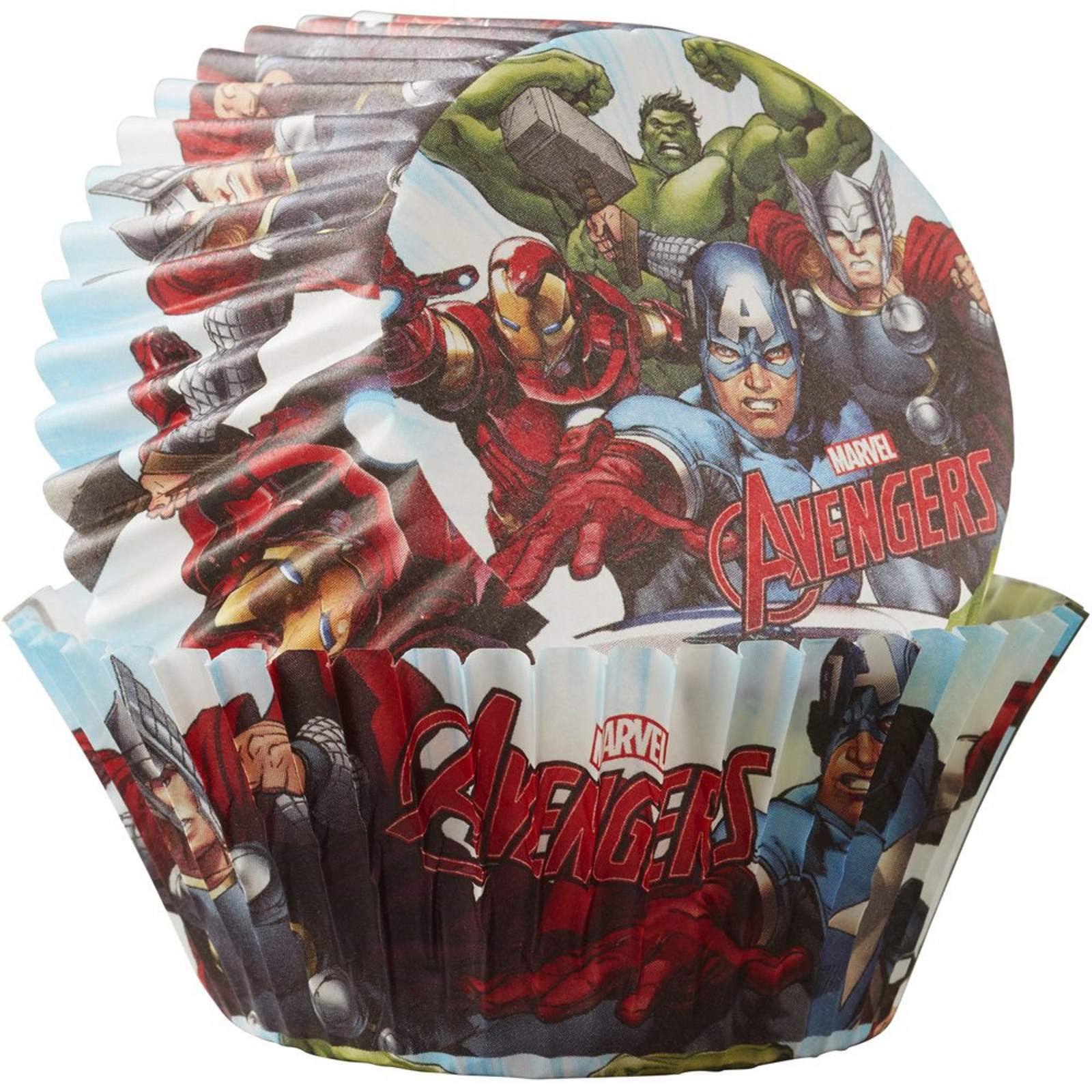 Avengers Epic Baking Cups Patty Pans (Pack of 50)