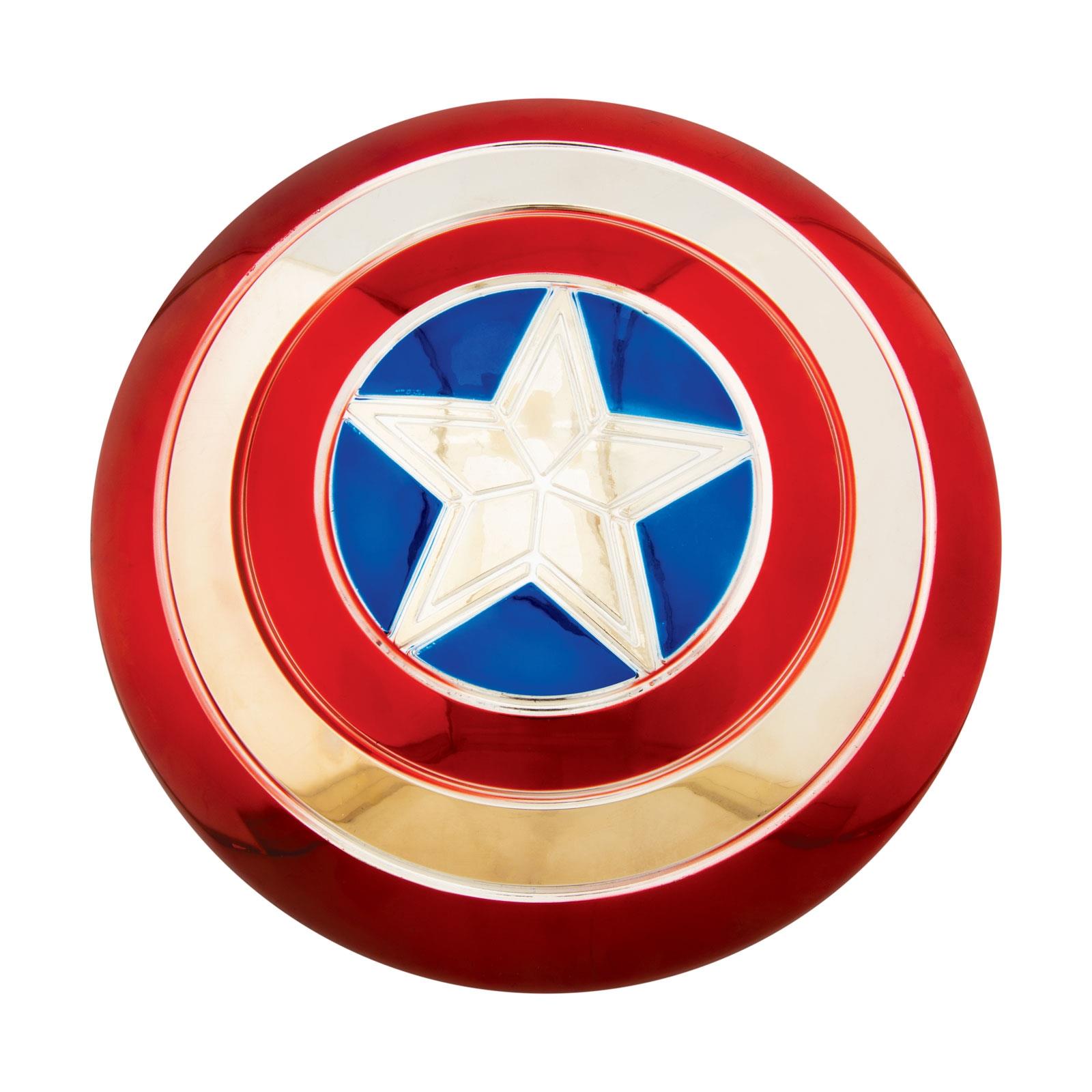 Captain America Electroplated Metallic Shield Child Costume Accessory
