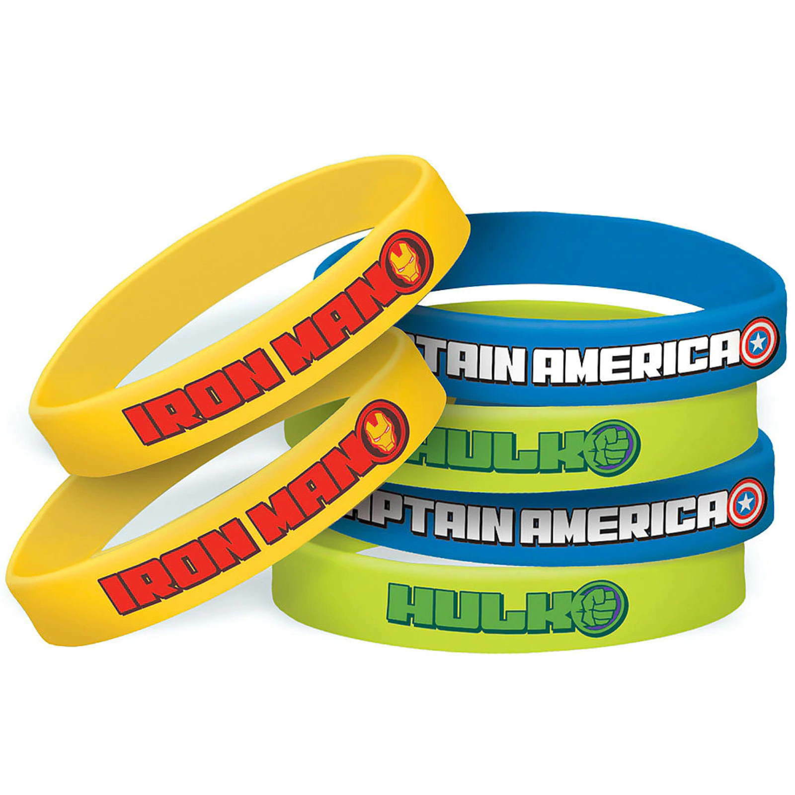 Avengers Epic Wristbands (Pack of 6)