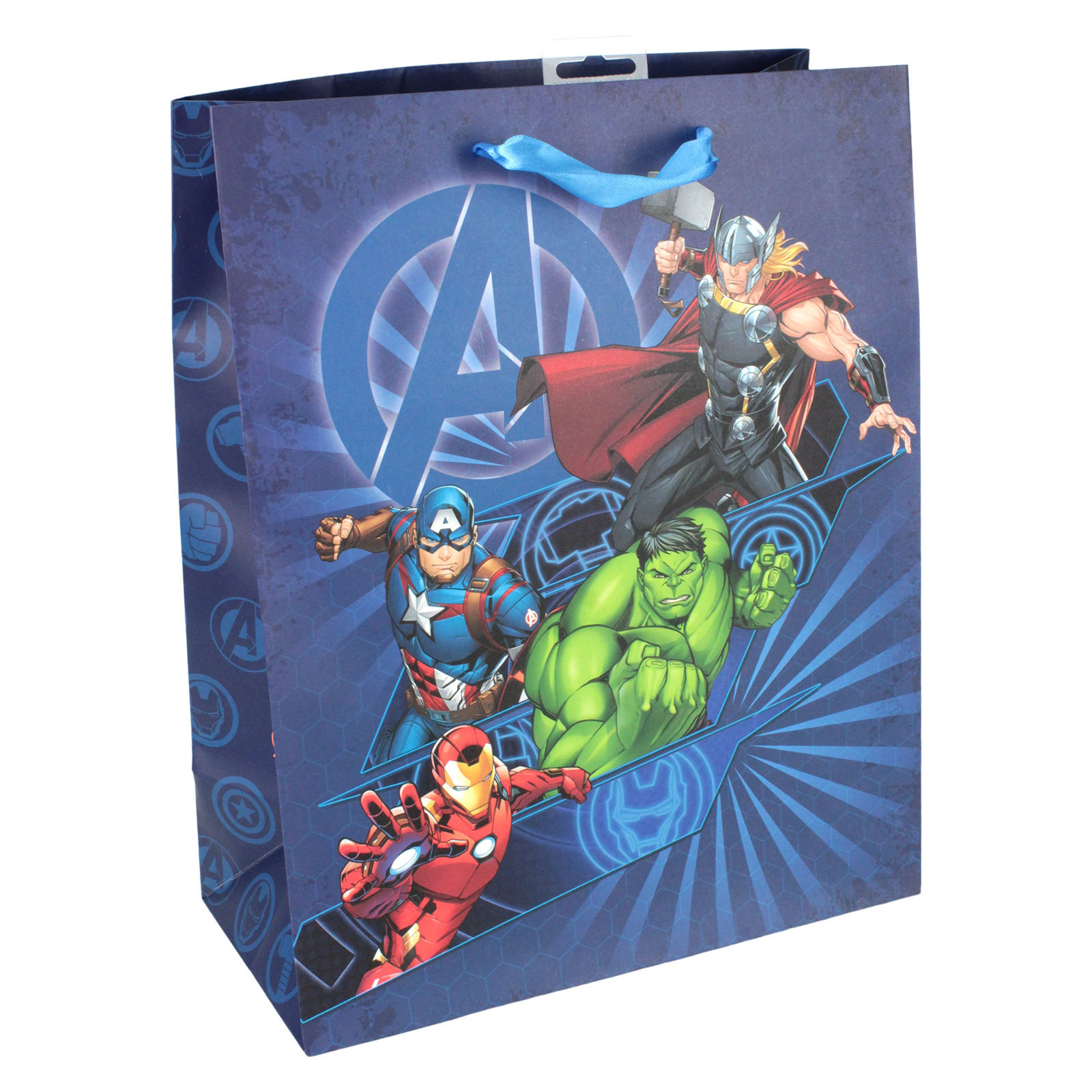 Marvel Avengers Blue Gift Bag 32cm