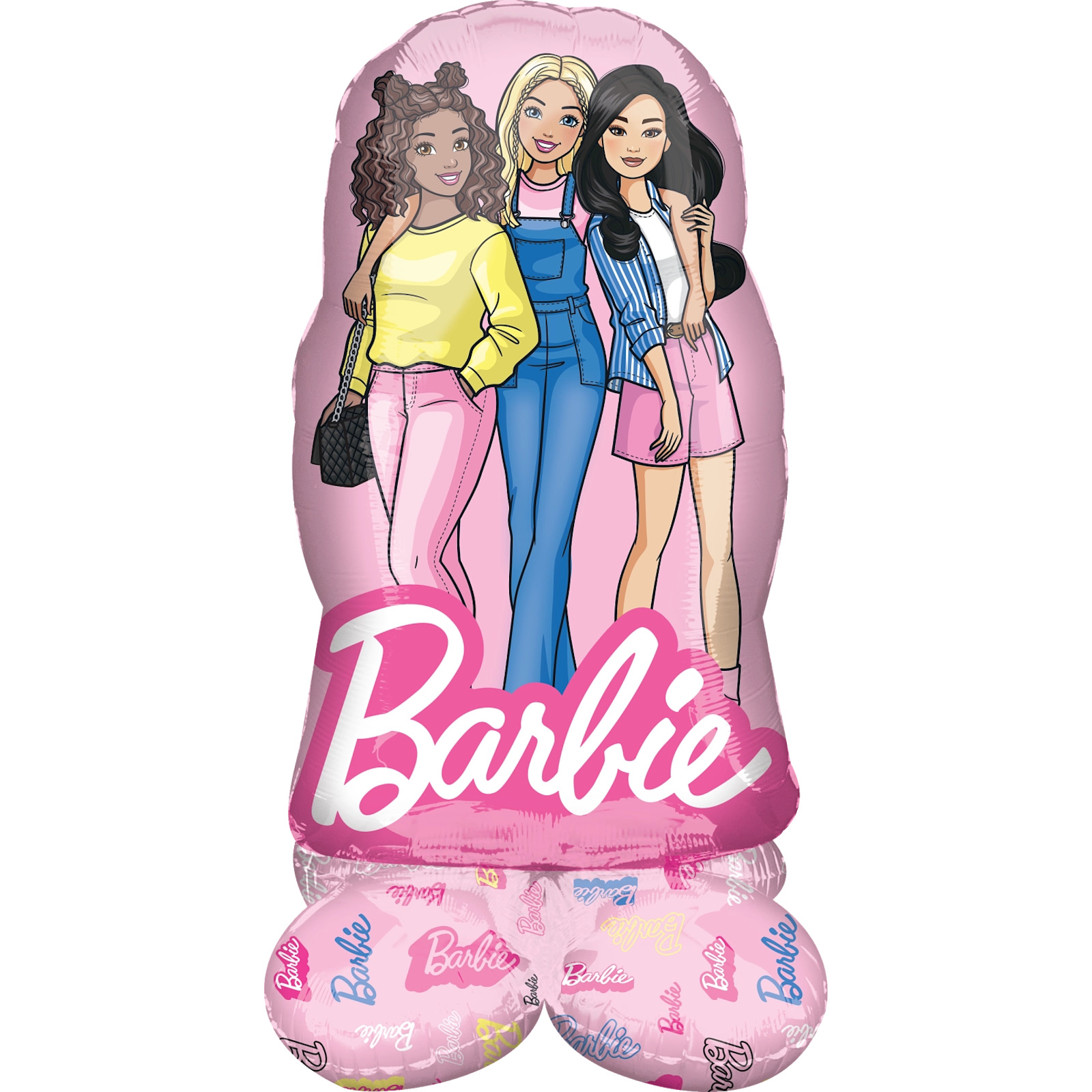 AirLoonz Barbie And Friends Air Fill Foil Balloon 93cm